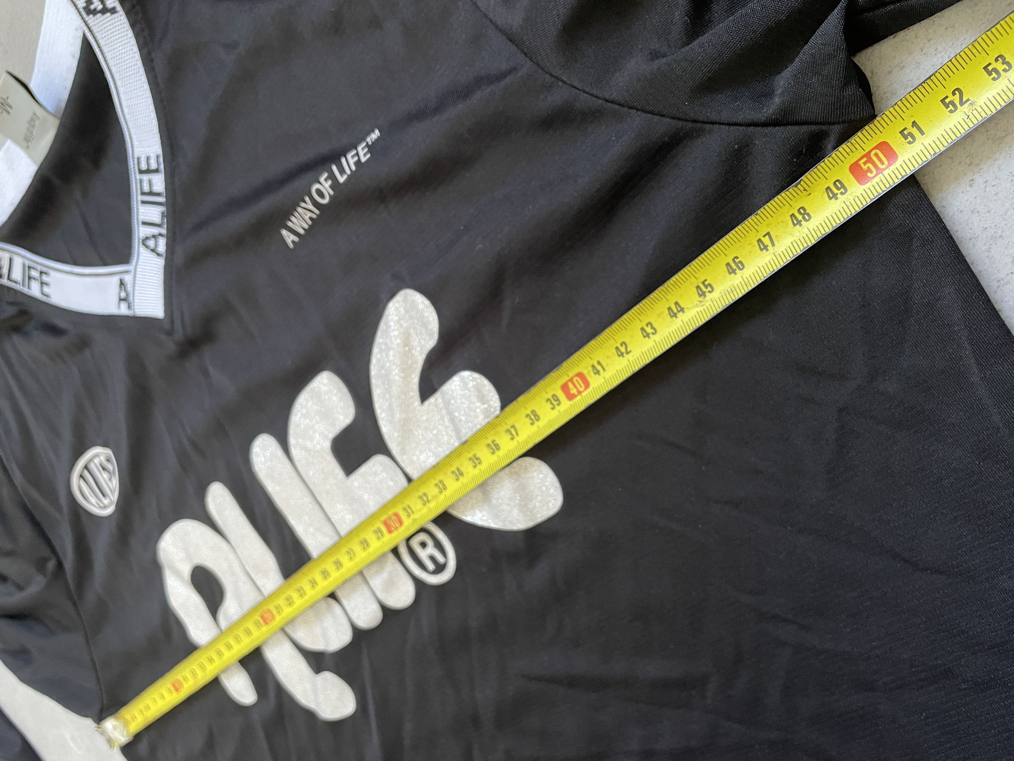 Alife ALIFE BLACK SILVER SHINY LONGSLEEVE BLOKECORE JERSEY Size US M / EU 48-50 / 2 - 7 Thumbnail