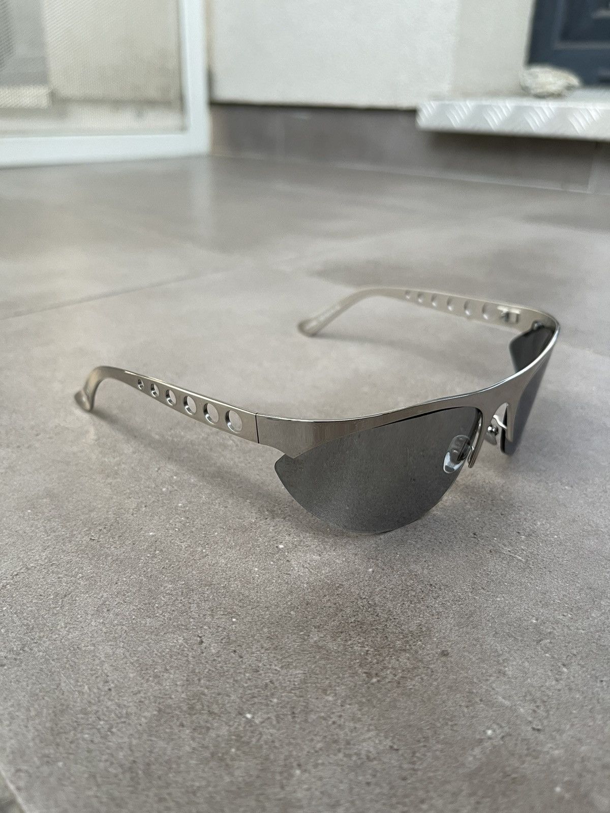 Marni !DS! Marni Salar De Uyuni 6V5/3/AB22 Silver Sunglasses Size ONE SIZE - 10 Thumbnail