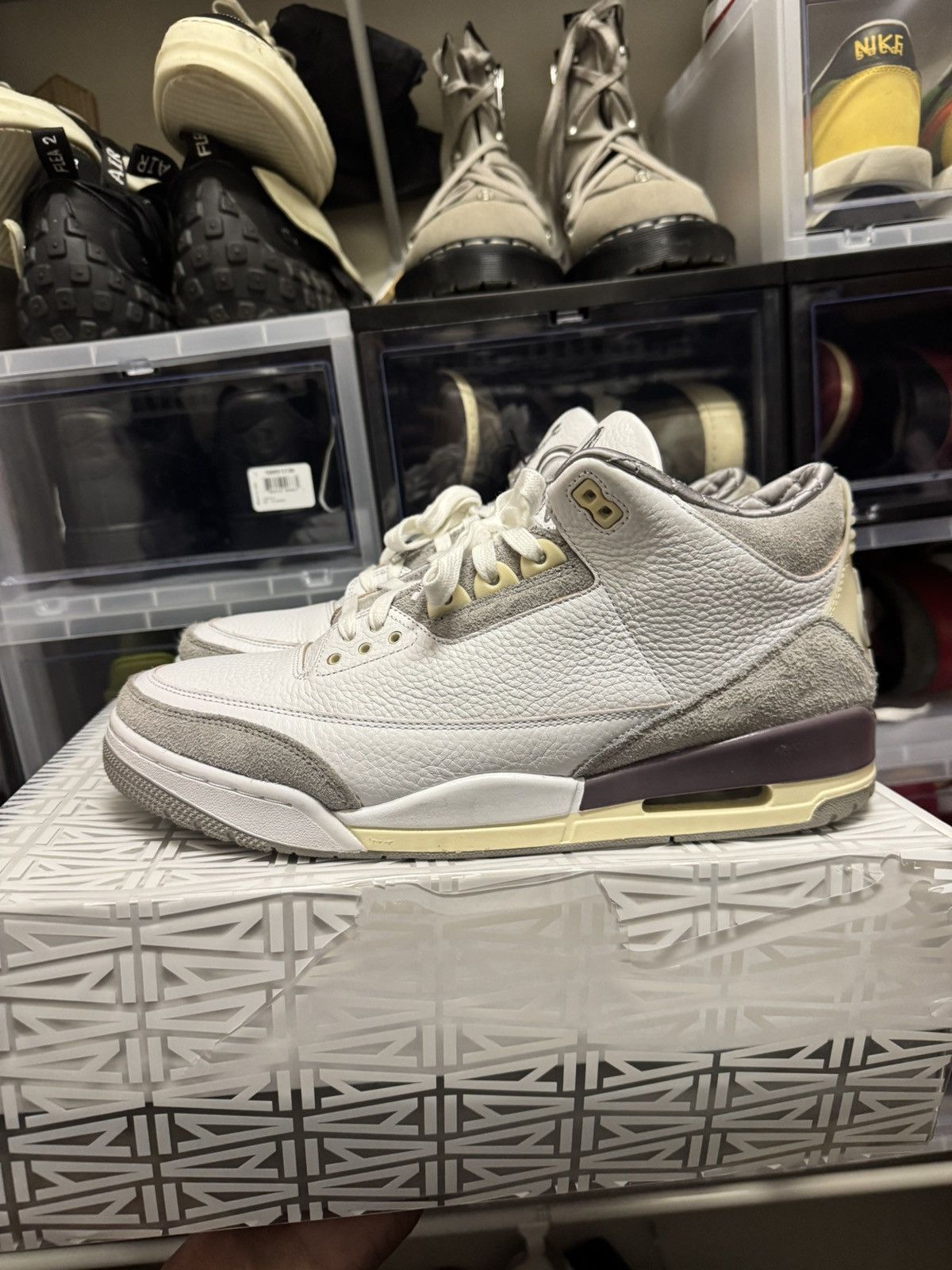 A Ma Maniere × Jordan Brand × Nike Jordan 3 a ma maniere Size US 13 / EU 46 - 5 Thumbnail
