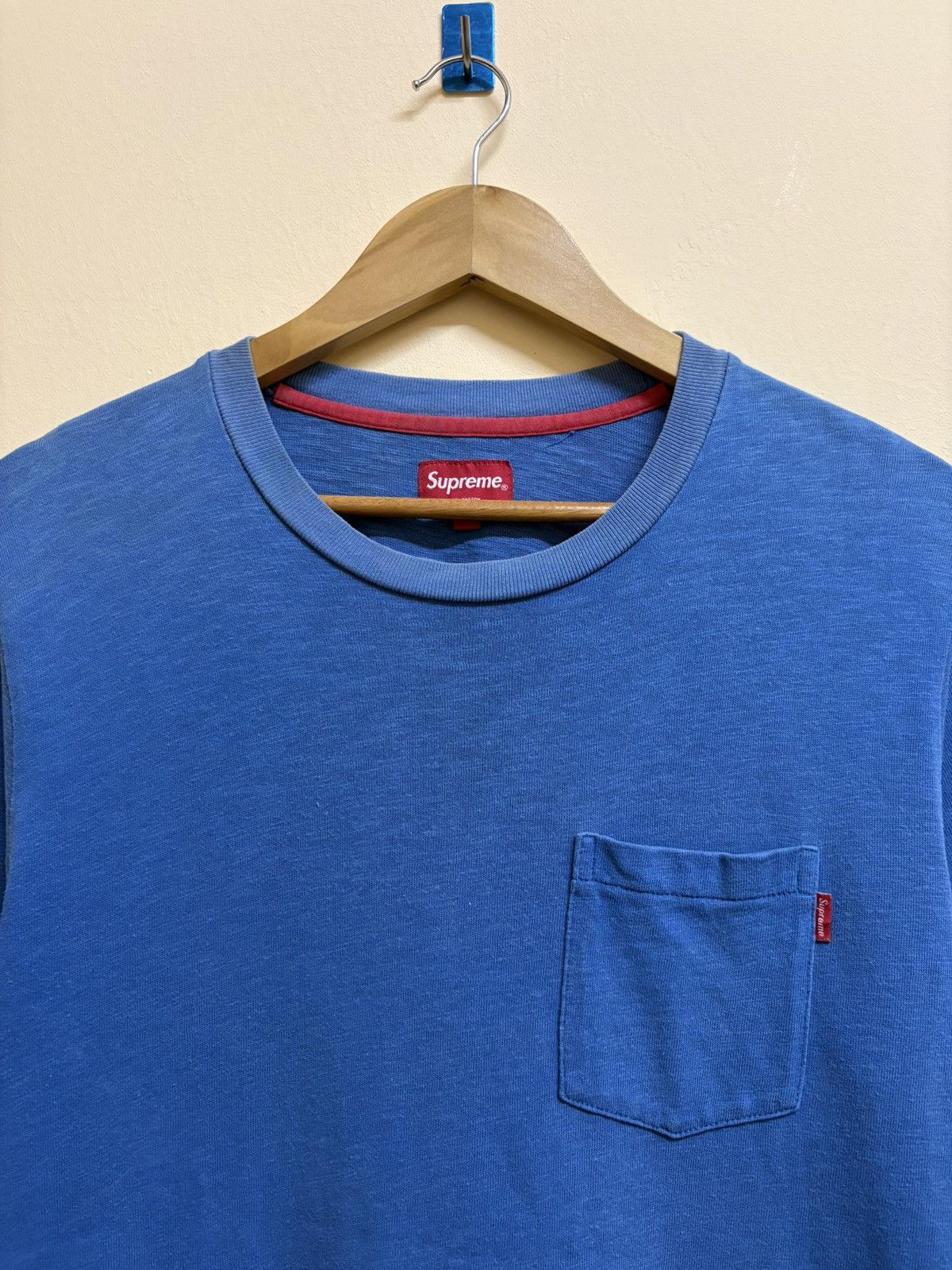 Supreme Supreme Blank Pocket Tee Size US S / EU 44-46 / 1 - 2 Thumbnail