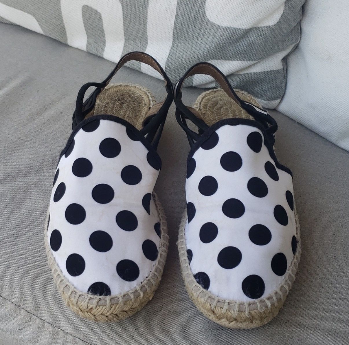 Other Spanish Polka Dot Espadrilles, Size 8 Size US 8 / IT 38 - 6 Thumbnail