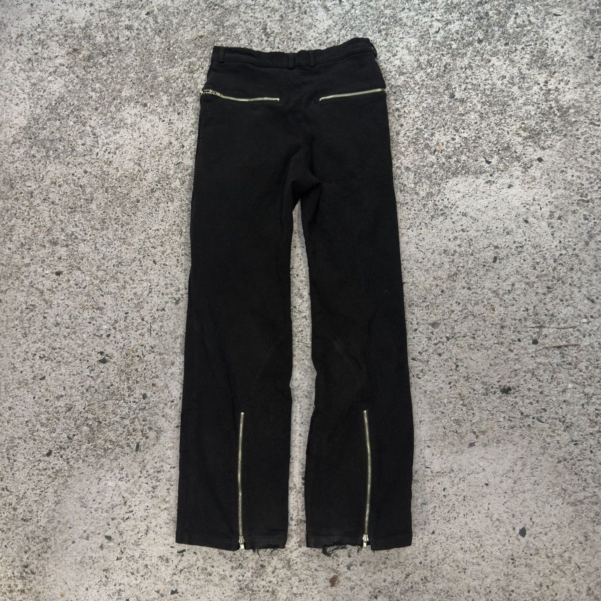 Other Ambivalence Online Viscose Rayon Moleskin Bondage Pants Size US 30 / EU 46 - 2 Thumbnail