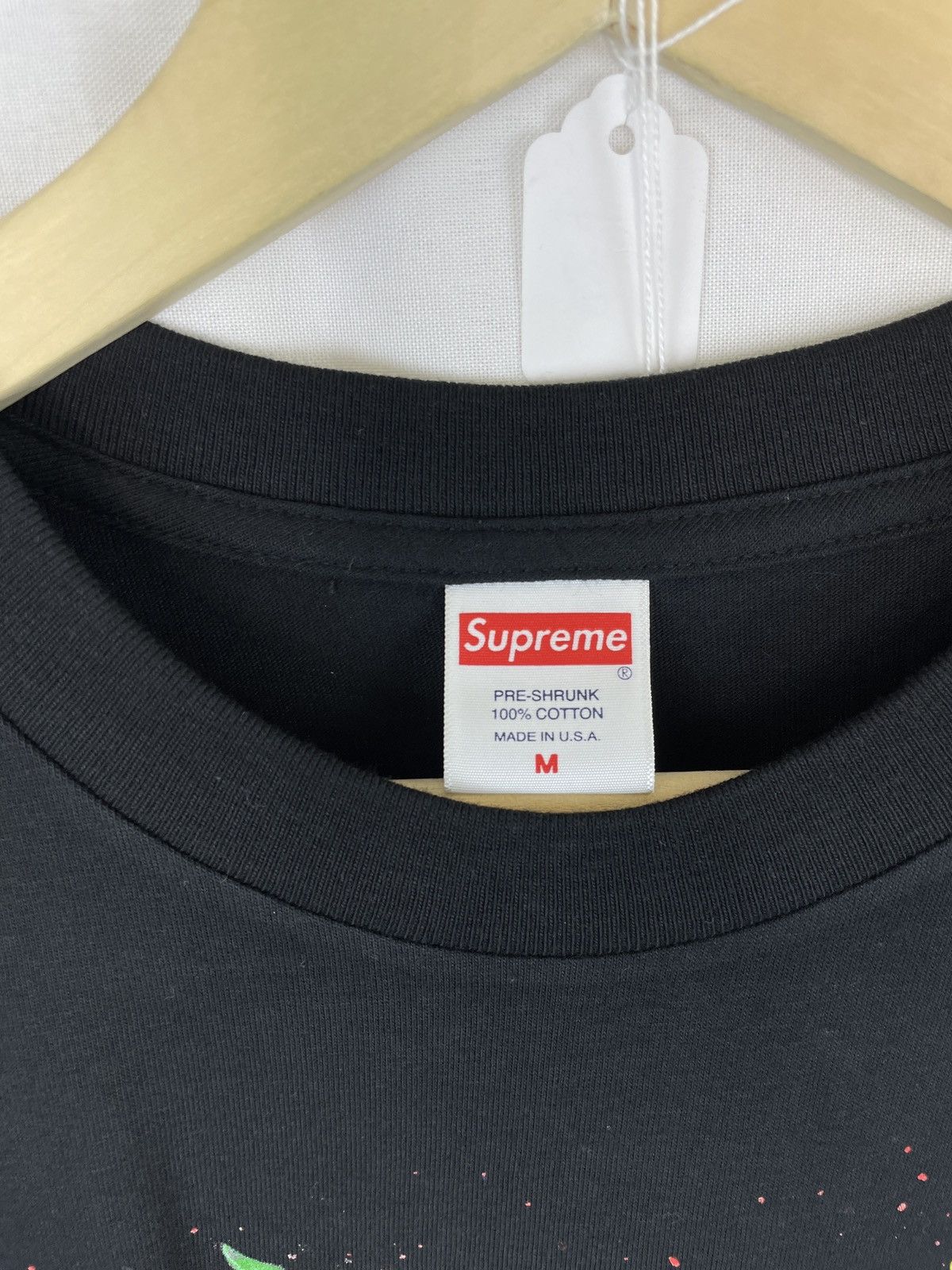 Supreme Supreme “Paint Logo” Tee Size US M / EU 48-50 / 2 - 3 Thumbnail