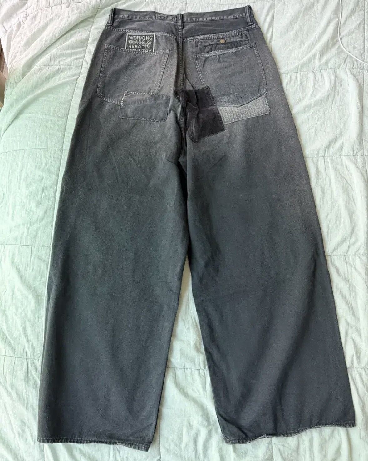 Kapital Kapital Katsuragi Port Baggy Denim Pants Size US 36 / EU 52 - 2 Thumbnail
