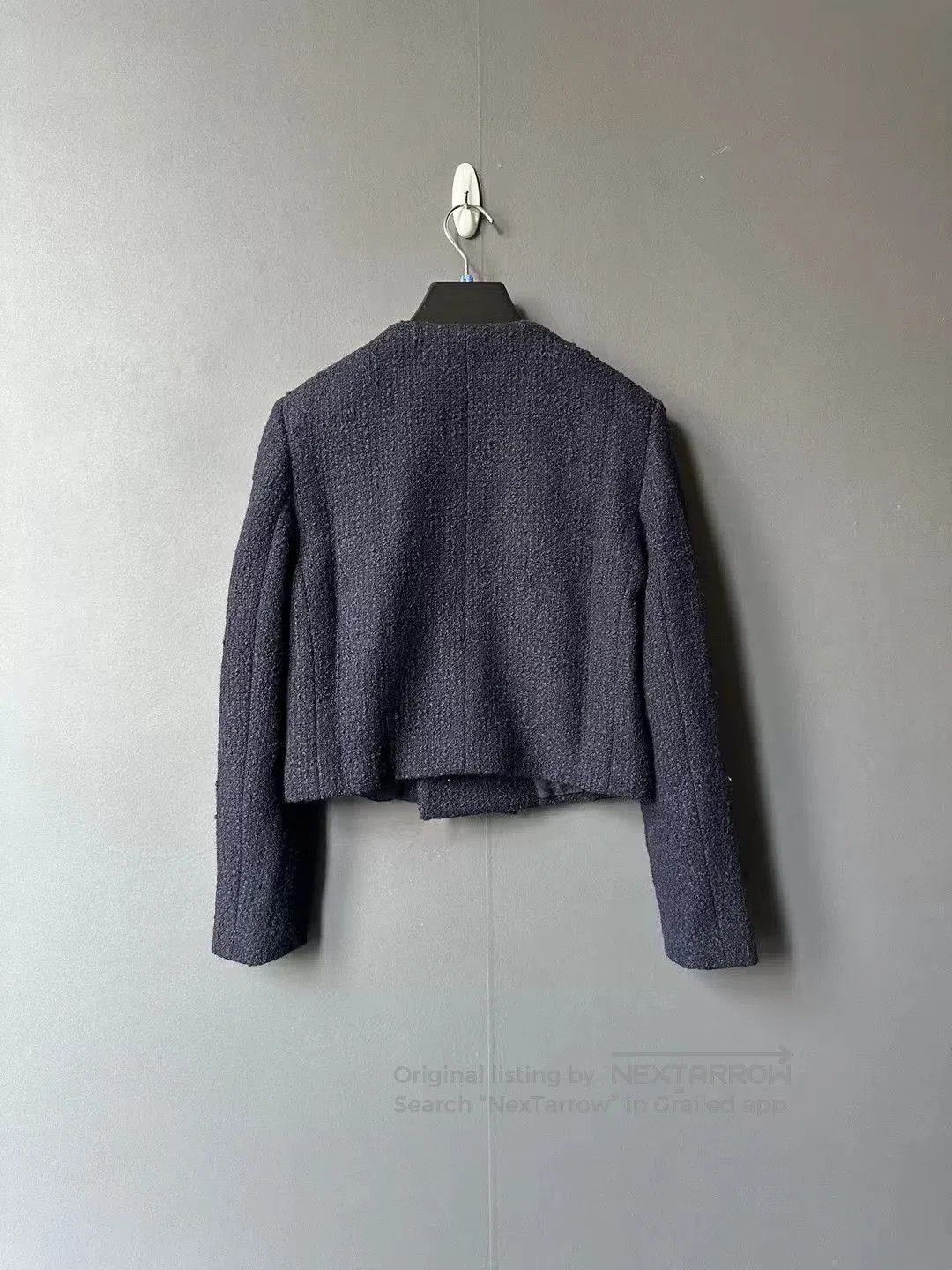 Celine celine navy double-breasted wool coat. Size XS / US 0-2 / IT 36-38 - 2 Thumbnail