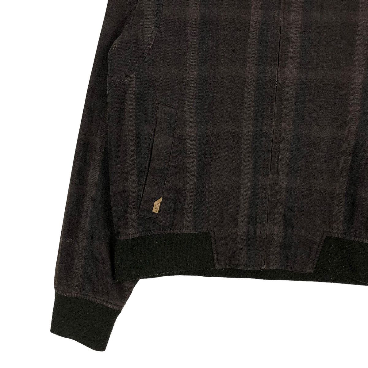 Japanese Brand 🔥VINTAGE BIKER JACKET ELEMENT JAPAN TARTAN ISSEY MIYAKE Size US L / EU 52-54 / 3 - 6 Thumbnail