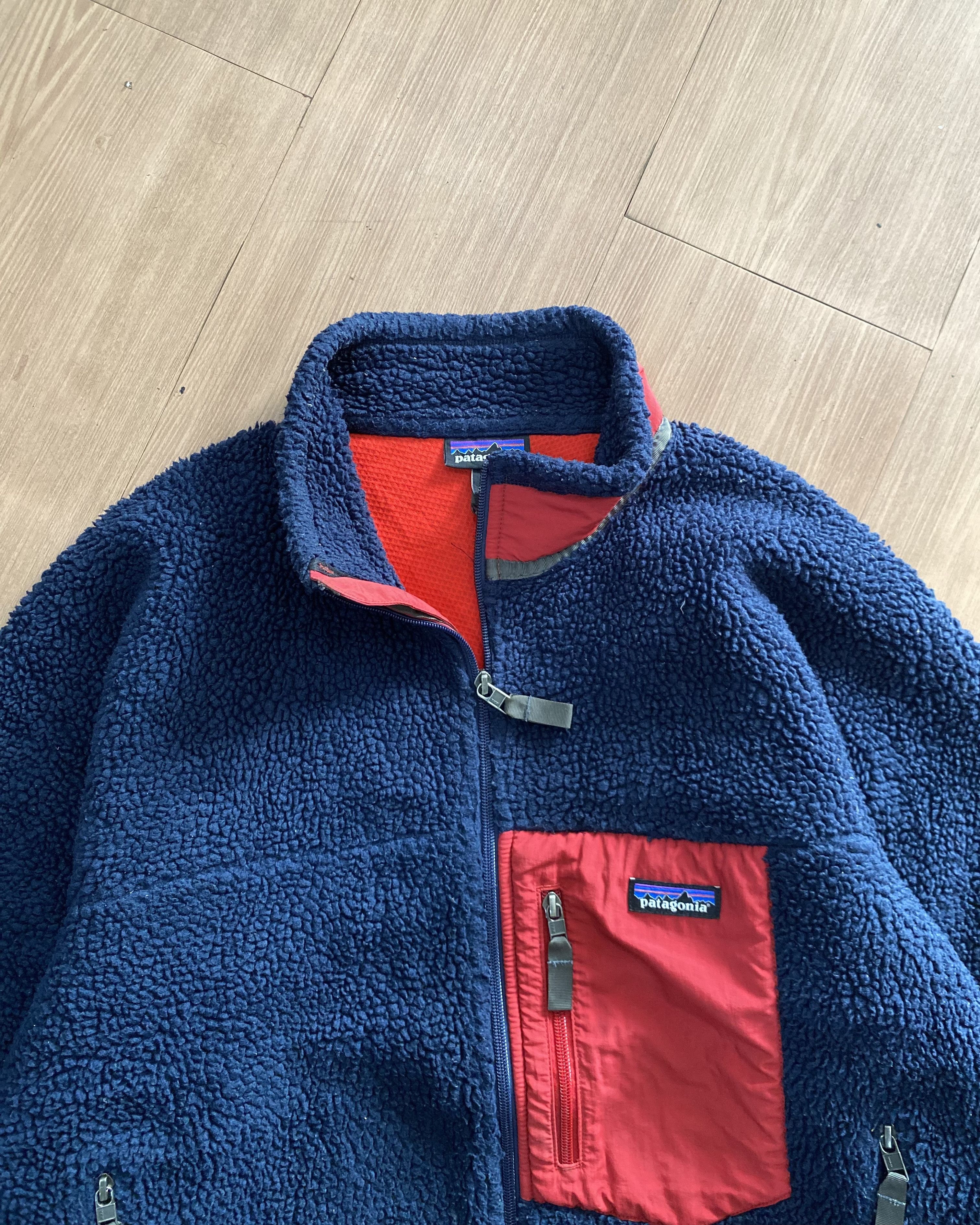 Patagonia Vintage Patagonia Retro X Fleece Jacket Size US L / EU 52-54 / 3 - 3 Thumbnail