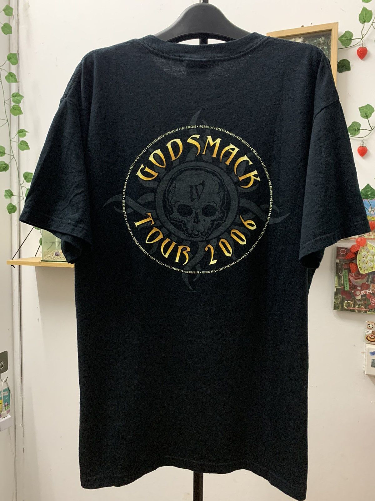 Band Tees VINTAGE 00s GODSMACK TOUR ⚡️ Size US L / EU 52-54 / 3 - 2 Thumbnail