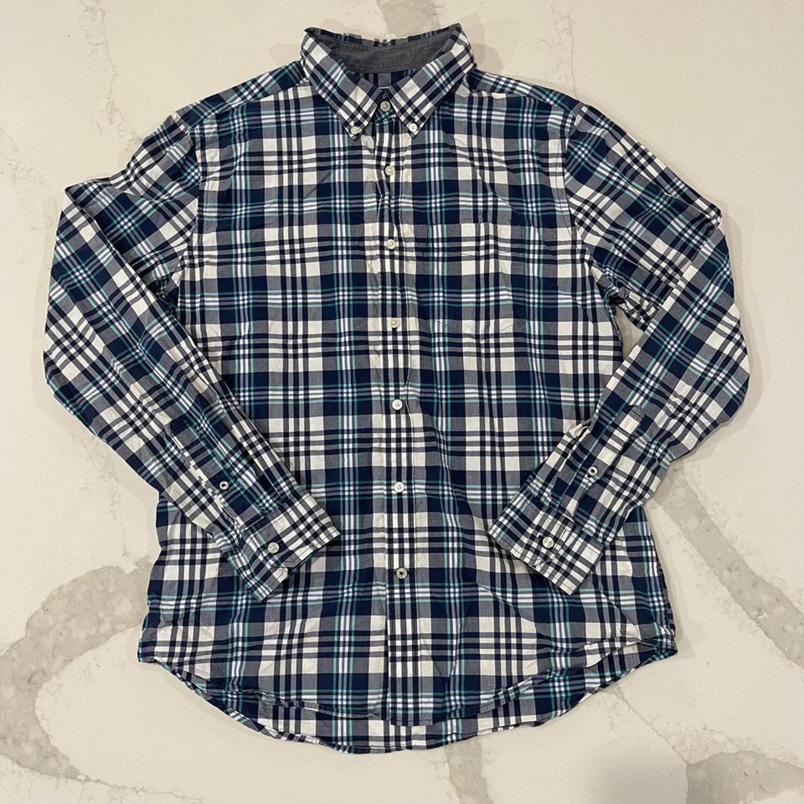 American Eagle Outfitters American Eagle Plaid Button Down Shirt Men Large Classic  Fit | Grailed