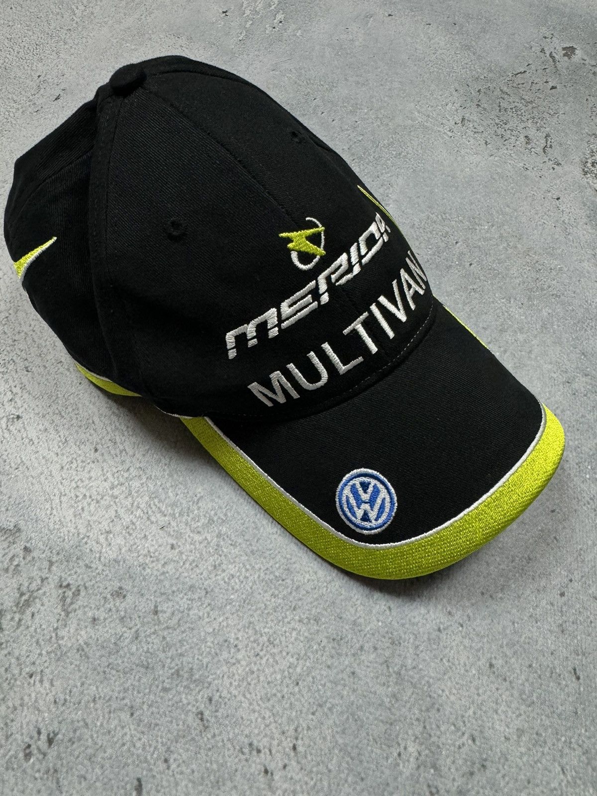 Vintage volkswagen racing team cap flame hype streetwear f1 formula Size ONE SIZE - 3 Thumbnail