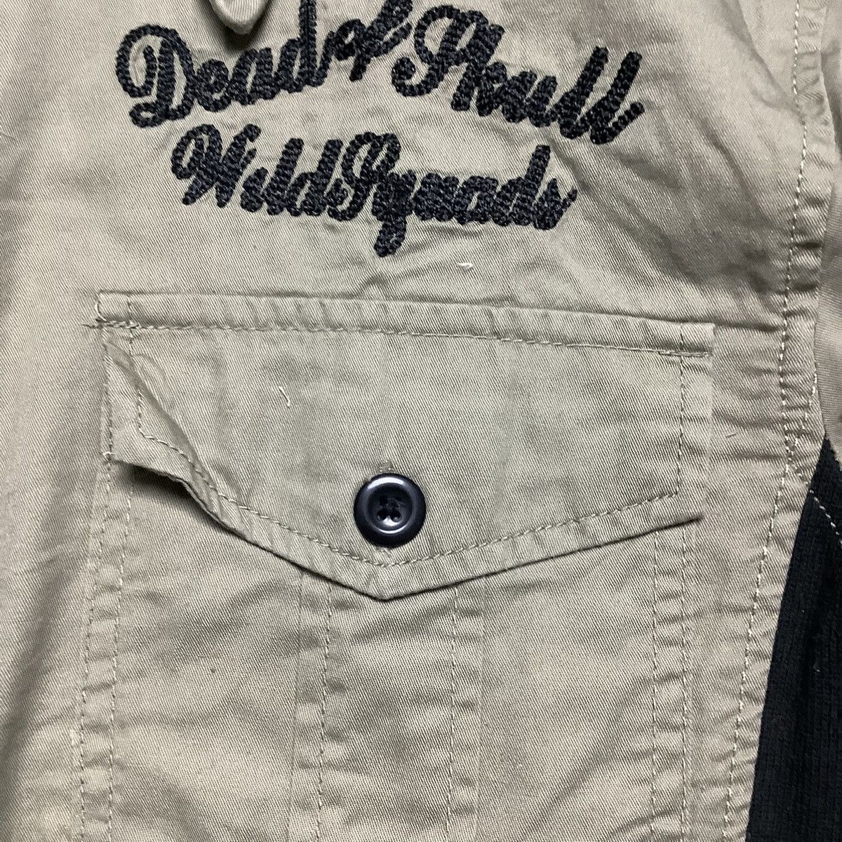 If Six Was Nine × Le Grande Bleu (L.G.B.) Y2K Biker Shirt Japanese Brand Andre Malrour Homme Size US M / EU 48-50 / 2 - 3 Thumbnail