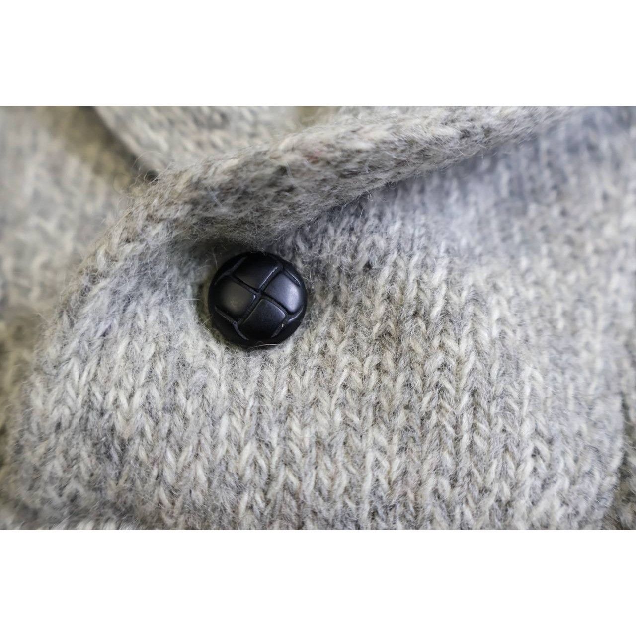 Eddie Bauer Vintage 1990s Eddie Bauer Mens Striped Wool Cowl Neck Size US L / EU 52-54 / 3 - 5 Thumbnail
