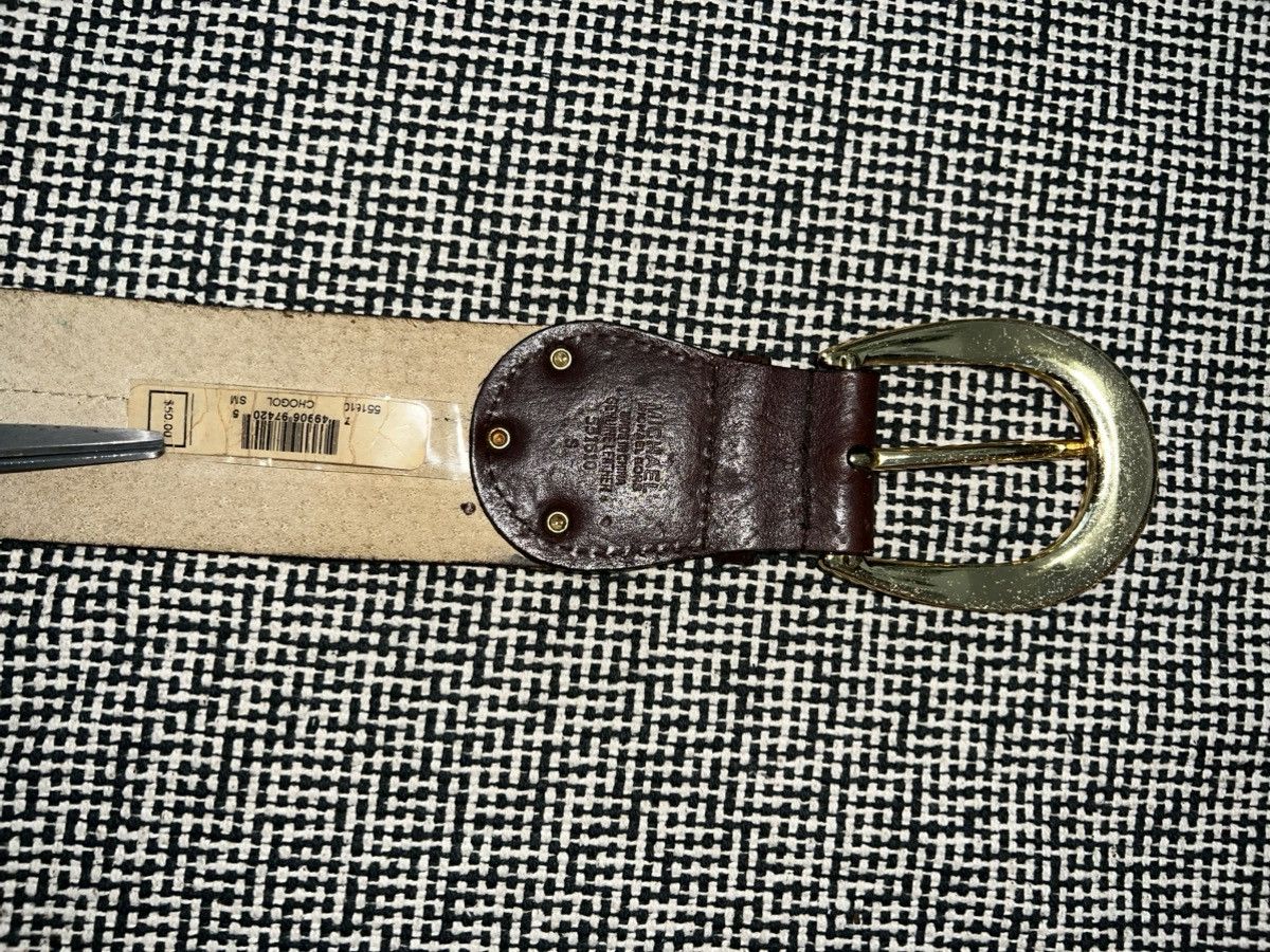 Michael Kors Vintage Michael Kors Braided Leather Belt Size ONE SIZE - 8 Thumbnail