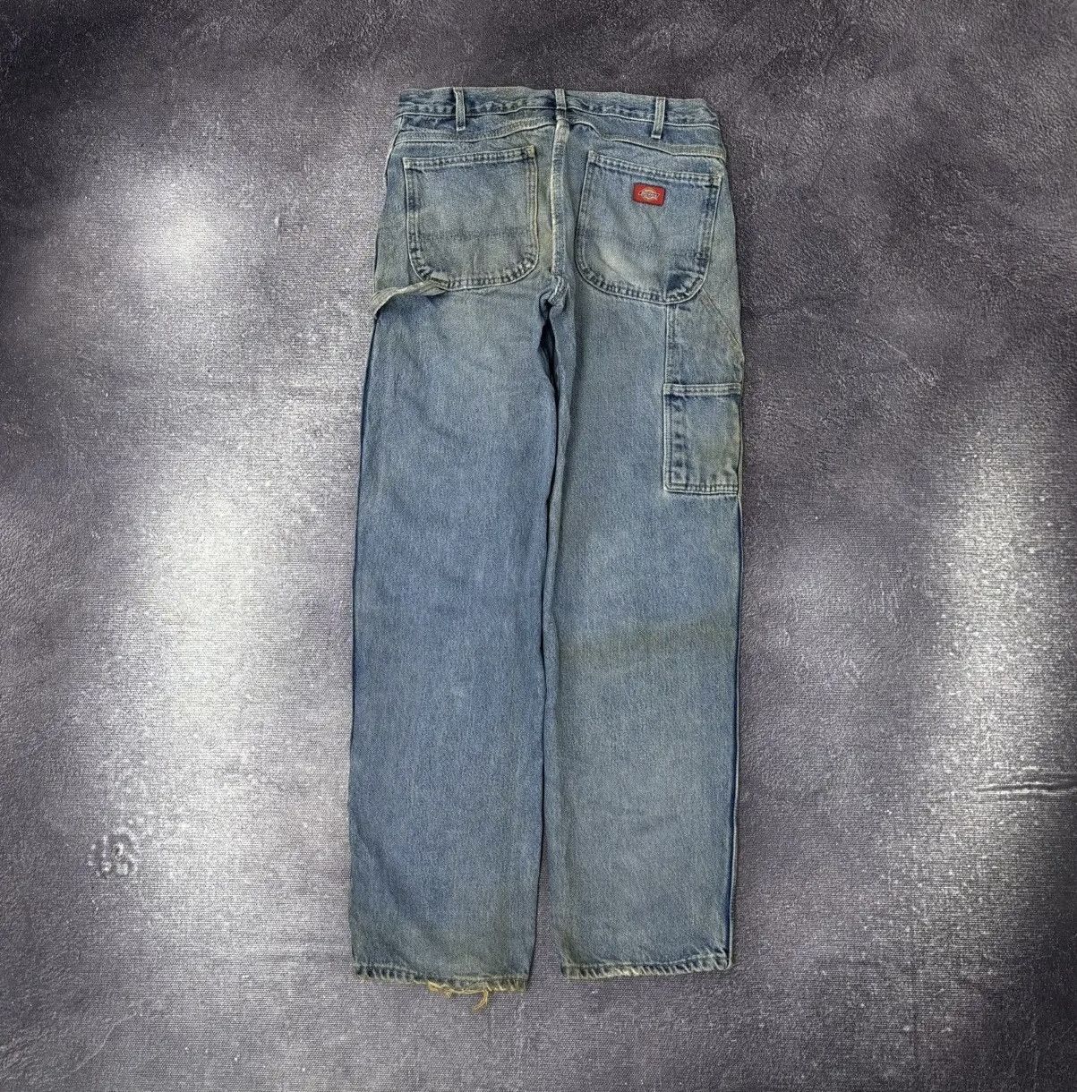 Dickies × Vintage Vintage Dickies Y2K Blue Denim American Skate Hype Jeans Size US 34 / EU 50 - 1 Thumbnail