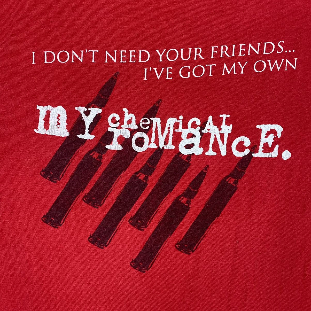 Band Tees × My Chemical Romance × Vintage Vintage MY CHEMICAL ROMANCE American Rock Band Tee Size US S / EU 44-46 / 1 - 3 Thumbnail