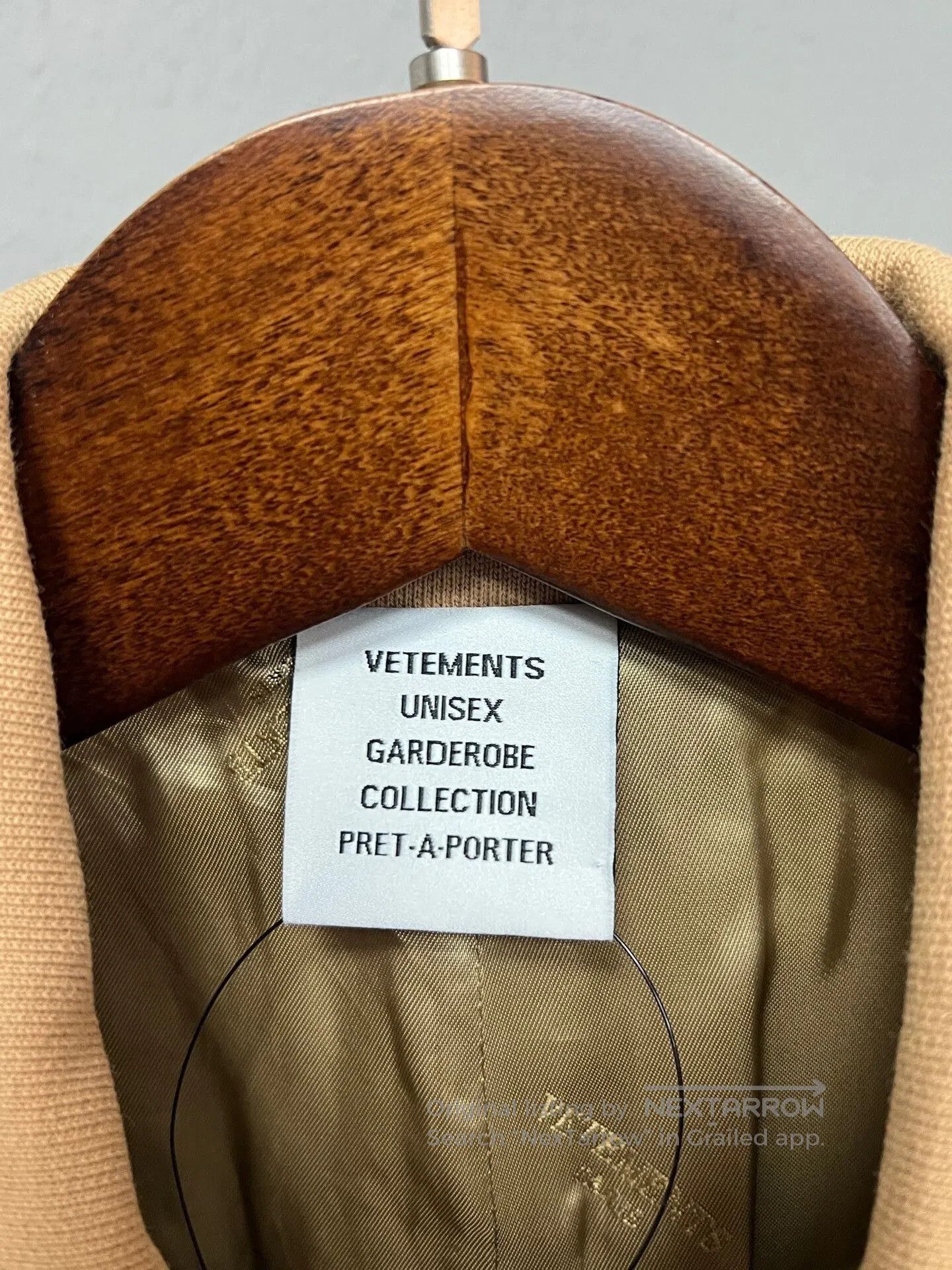Vetements khaki long coat by Vtements. Size S / US 4 / IT 40 - 4 Thumbnail