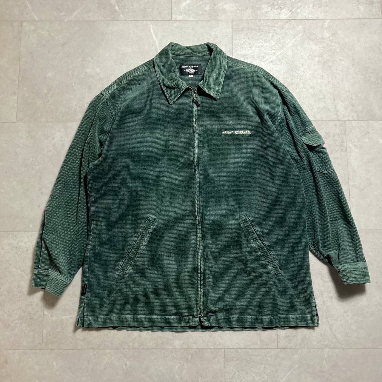 Rip Curl Vintage Rip Curl Surfboards Corduroy Zip Up Cargo Jacket Size US XL / EU 56 / 4 - 1 Thumbnail