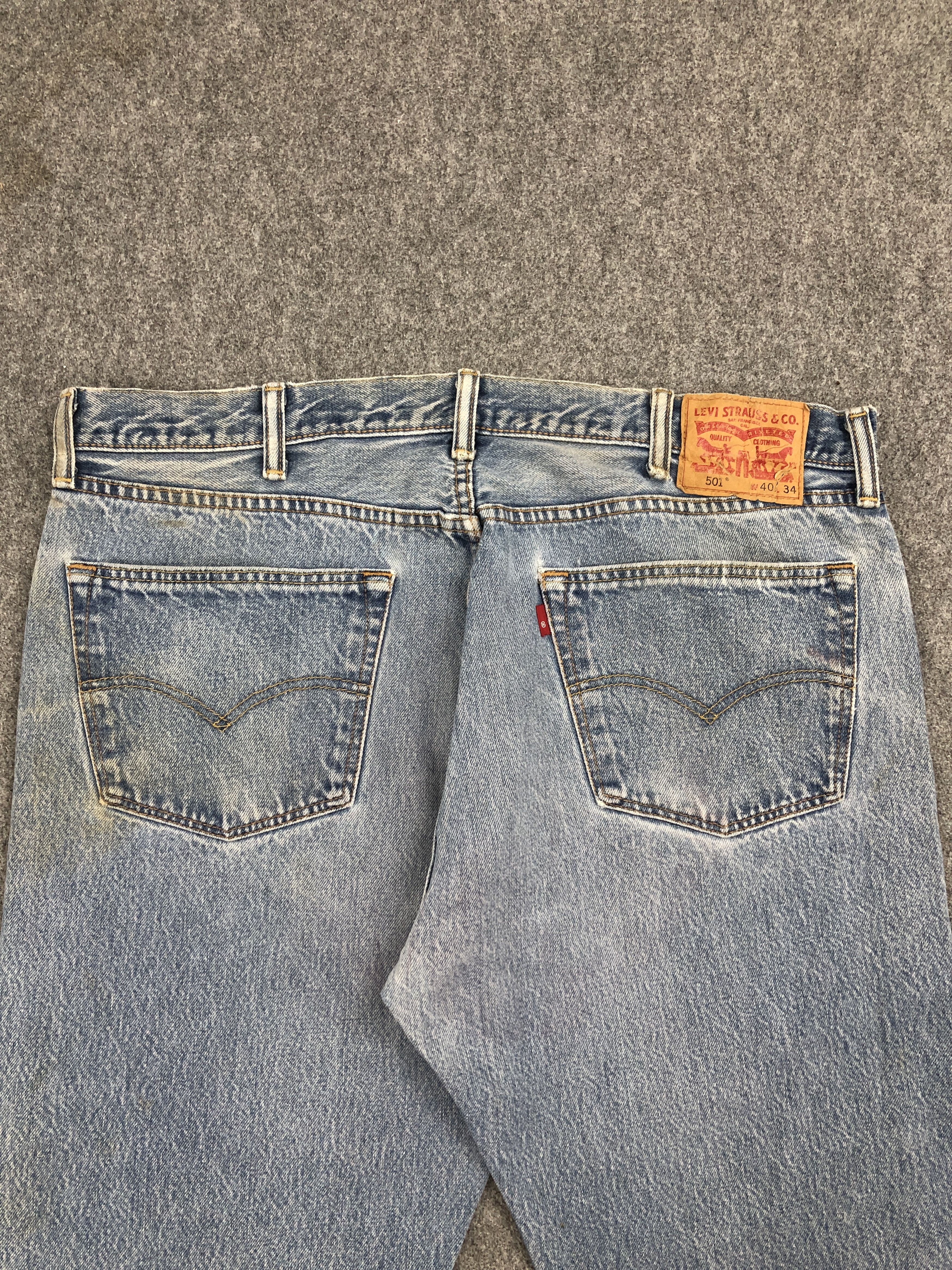 Levi's Vintage Levi's 501 Button Fly Jeans DP2310 Size US 37 - 4 Thumbnail