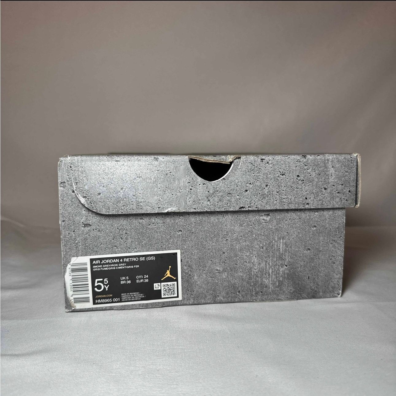 Jordan Brand × Nike Size 5.5 - Air Jordan 4 Retro SE GS Wet Cement Men's Shoes Size US 5.5 / EU 38 - 9 Thumbnail