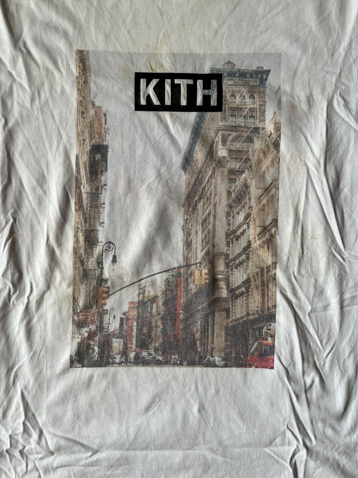 Kith NYC Soho Box Logo White Tee Size US L / EU 52-54 / 3 - 1 Thumbnail