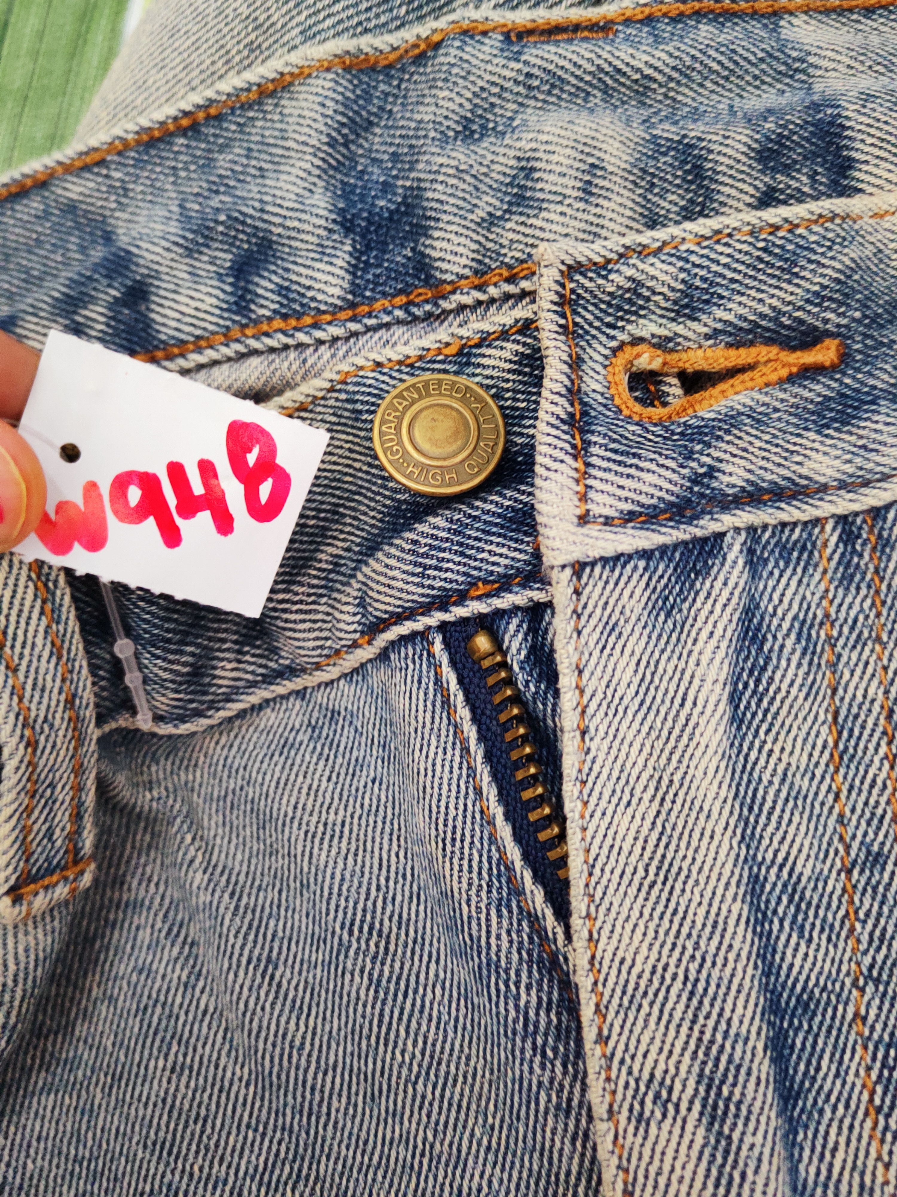 Japanese Brand Japanese Brand Blue Faded Distressed Ripped Jeans #W948 Size US 34 / EU 50 - 21 Thumbnail