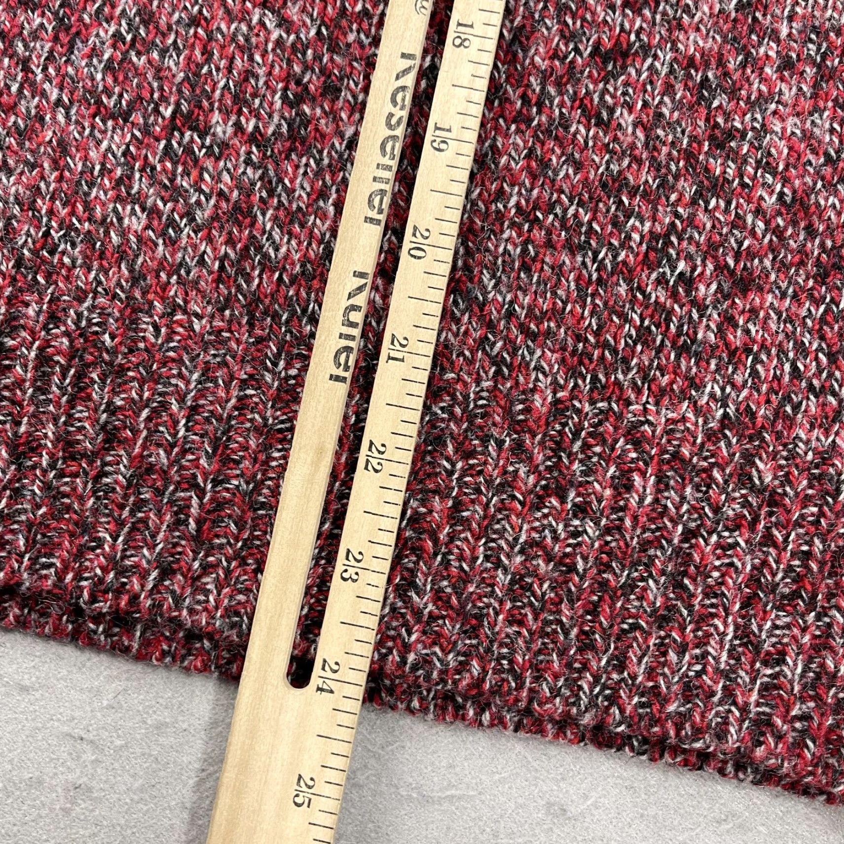 Vintage VINTAGE Campus Sweater Mens M Red Striped Wool Knit 90s Pullover Size US M / EU 48-50 / 2 - 8 Thumbnail