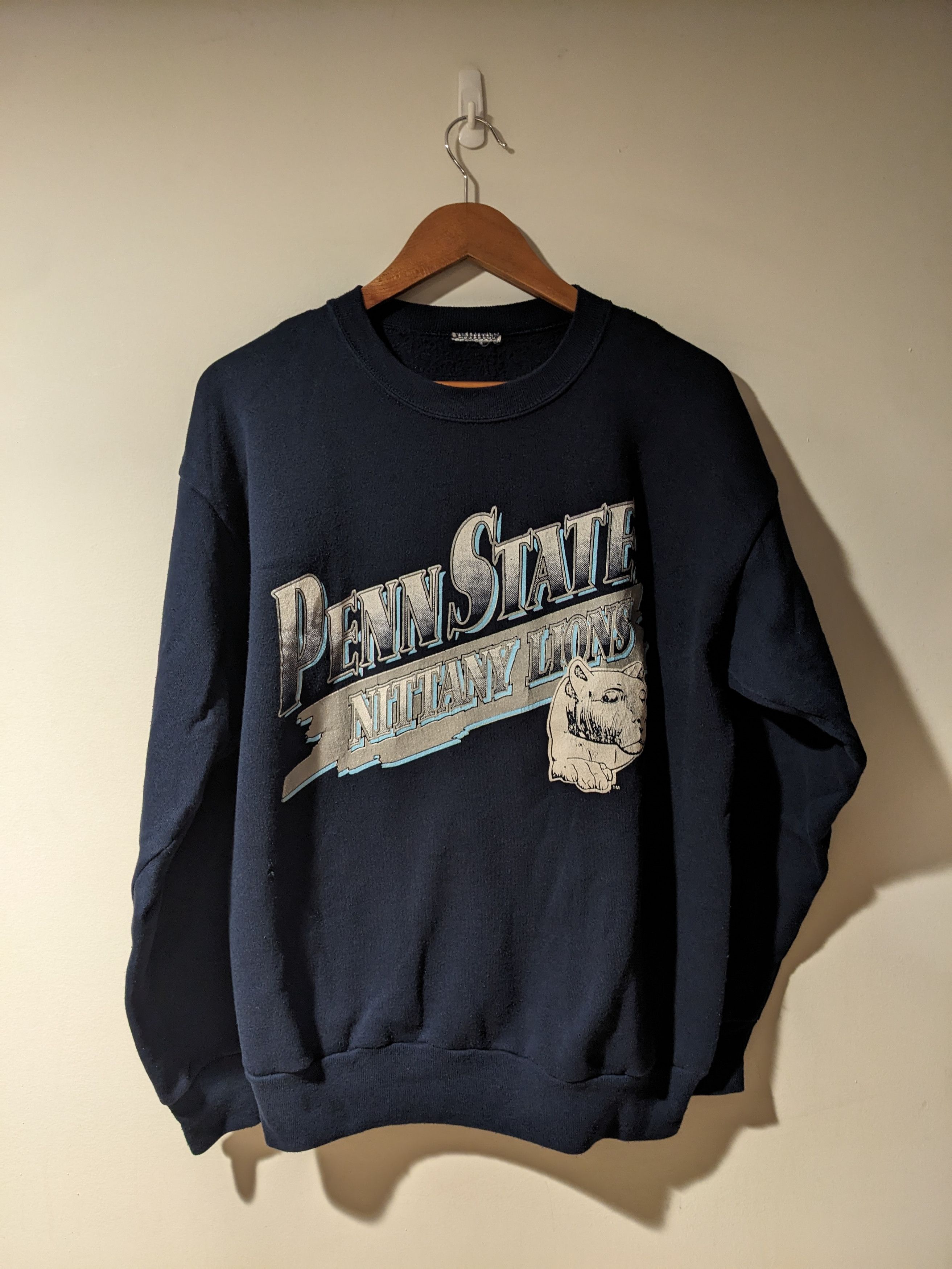 Vintage 90s penn state crewneck on sale sweatshirt