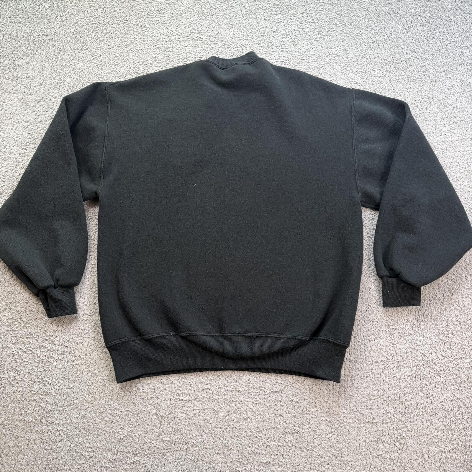Russell Athletic Vintage 90s Black Dragon NJ Turnpike State Police Sweatshirt Size US L / EU 52-54 / 3 - 3 Thumbnail