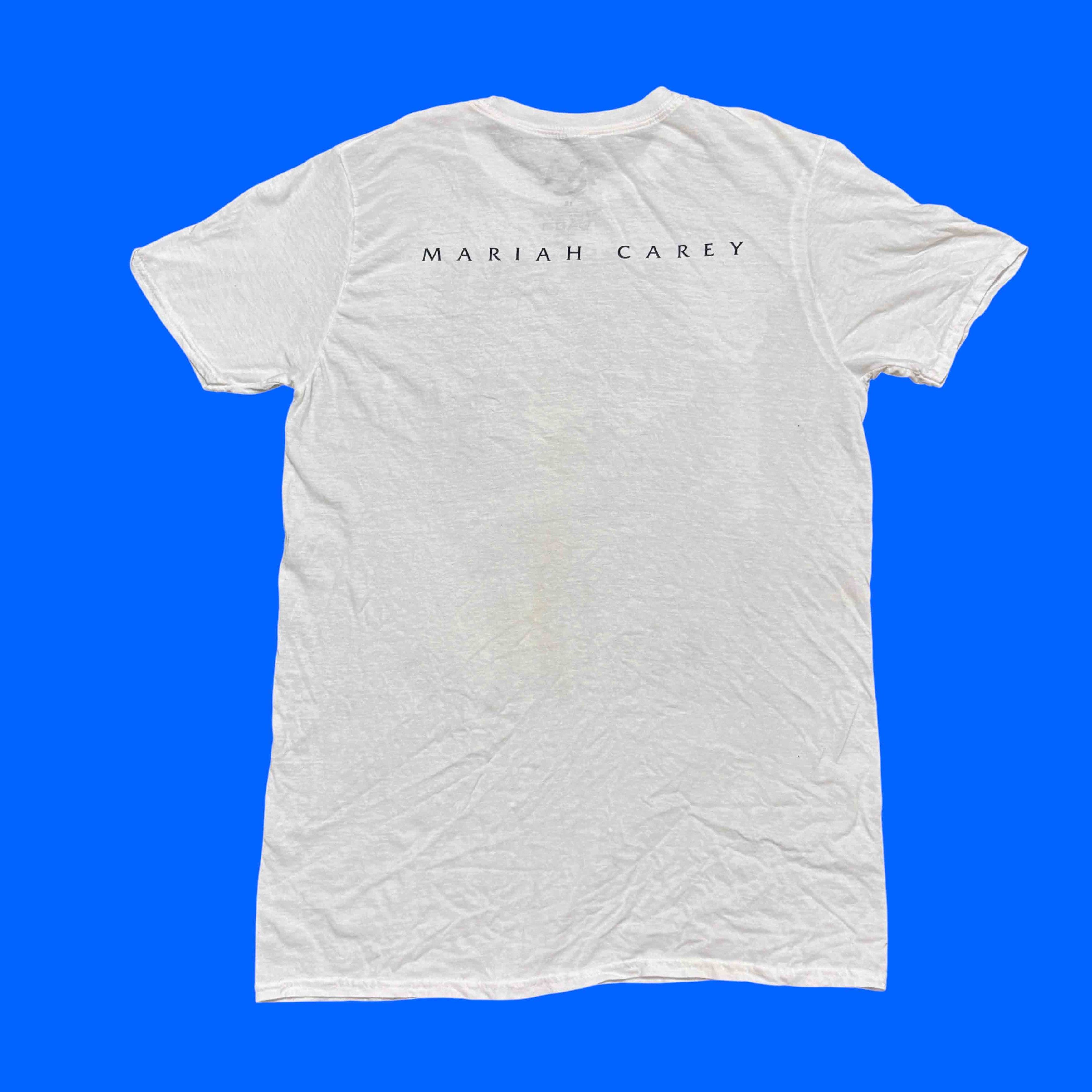 Band Tees Mariah Carey Shirt Tour Concert Merch Band Tee Made In Usa Size L / US 10 / IT 46 - 2 Thumbnail