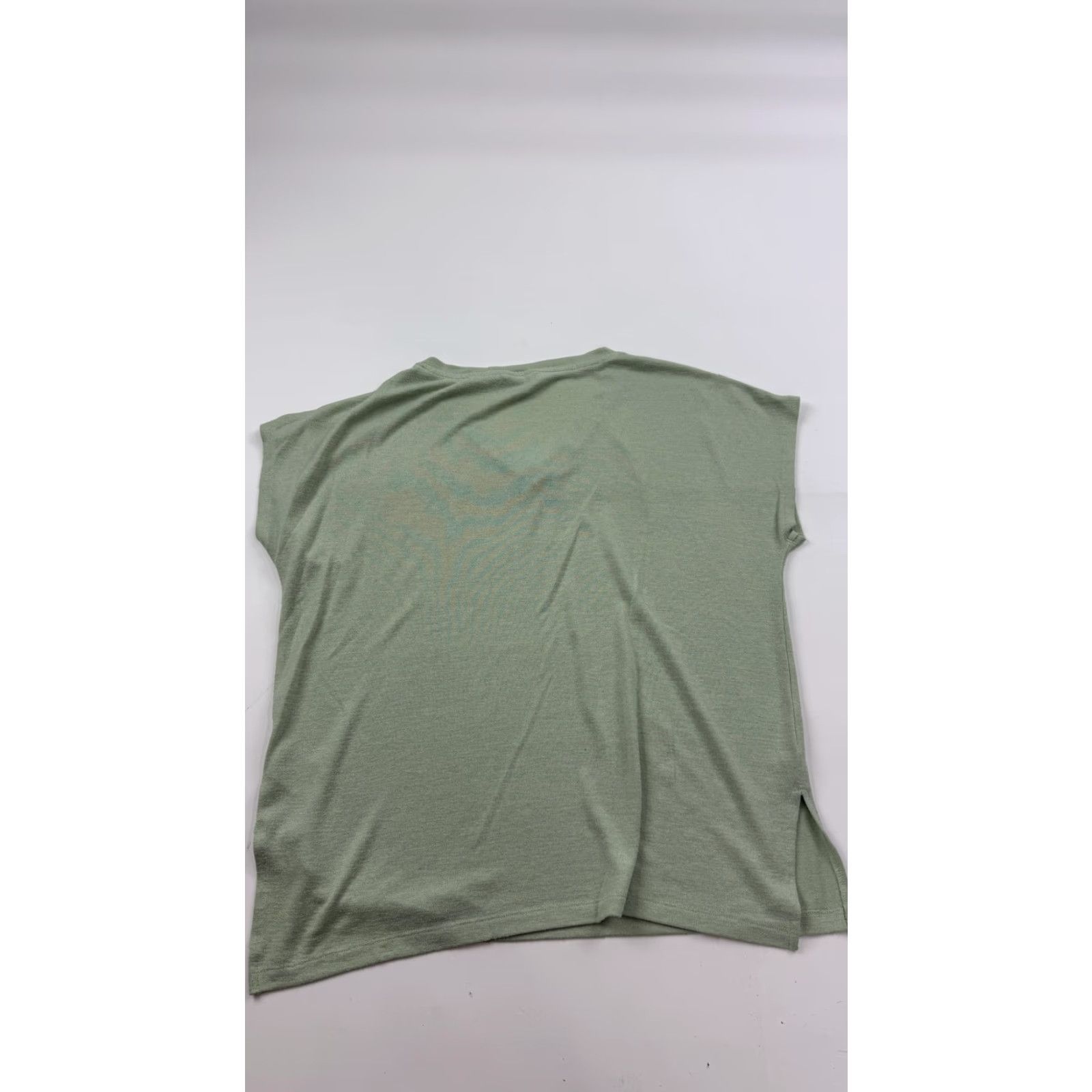 Orvis Orvis Shirt Womens Medium Sage Green V-Neck Short Sleeve Stretch Casual Soft Size M / US 6-8 / IT 42-44 - 6 Thumbnail