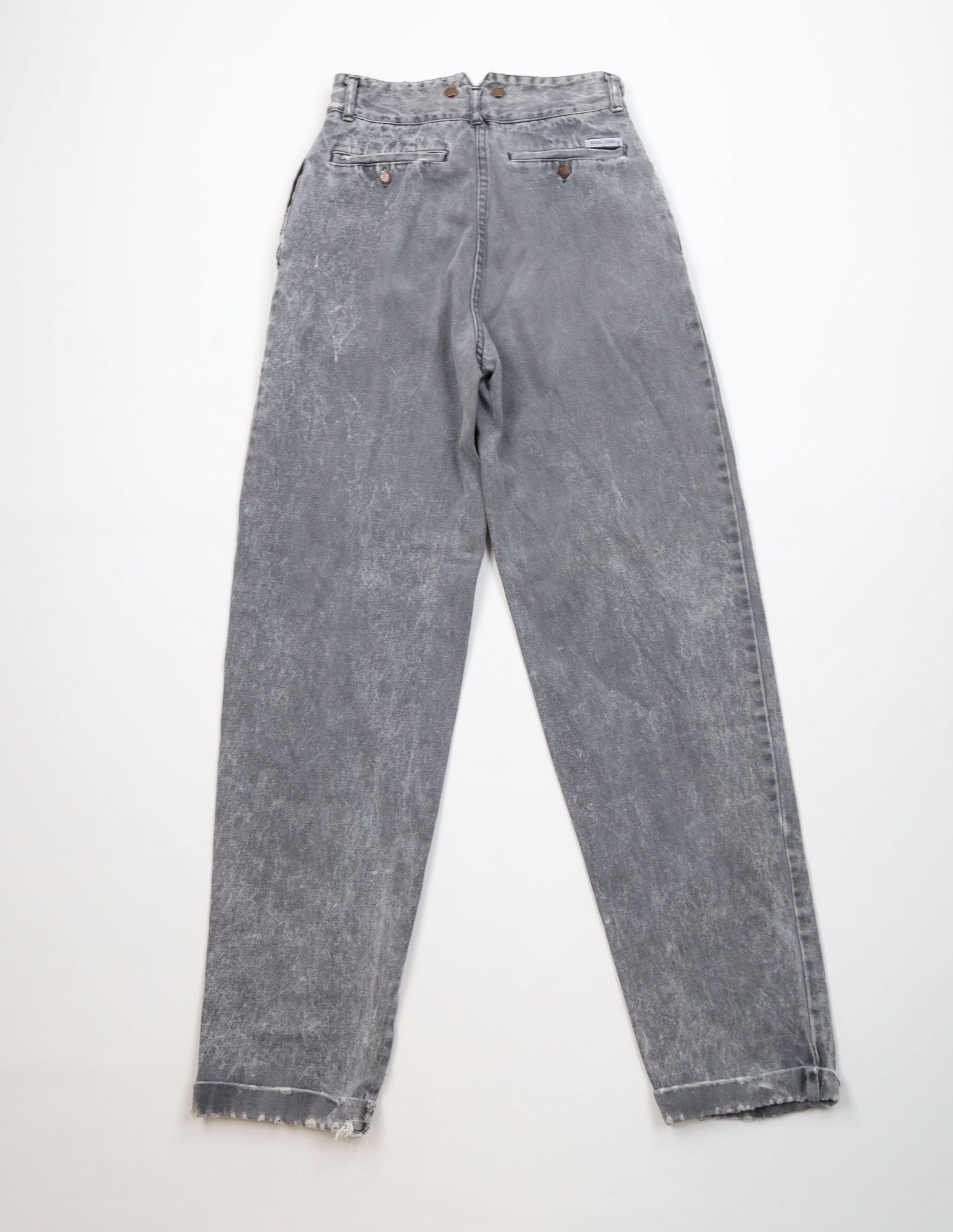 Vintage Vintage 80s 90s Streetwear Pleated High Waist Denim Jeans Size 28" / US 6 / IT 42 - 10 Thumbnail