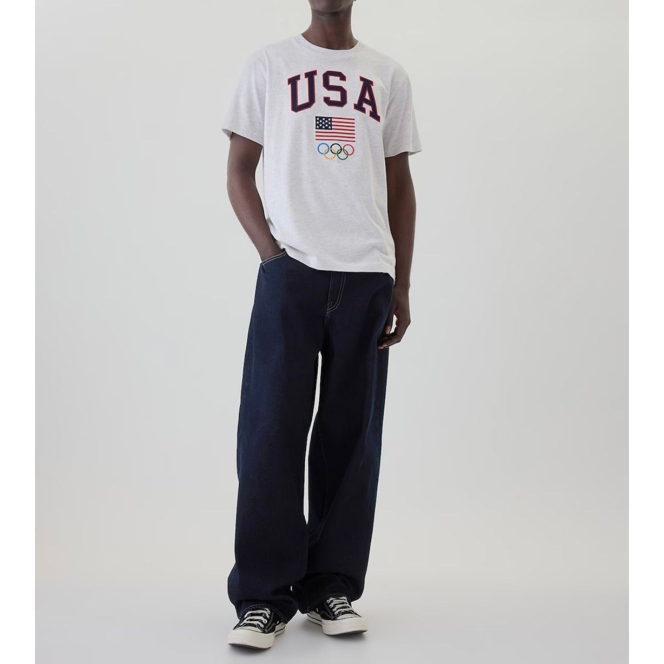 Gap Gap - Team USA / Olympic Heritage graphics /L/ Gray / NWOT Size US L / EU 52-54 / 3 - 1 Thumbnail