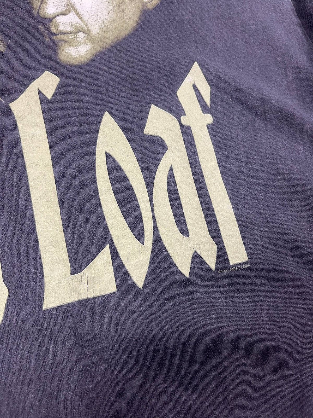 Band Tees Vintage 1995 Meat Loaf Welcome ToTheNeighborhood BandRockTee Size US XL / EU 56 / 4 - 7 Thumbnail