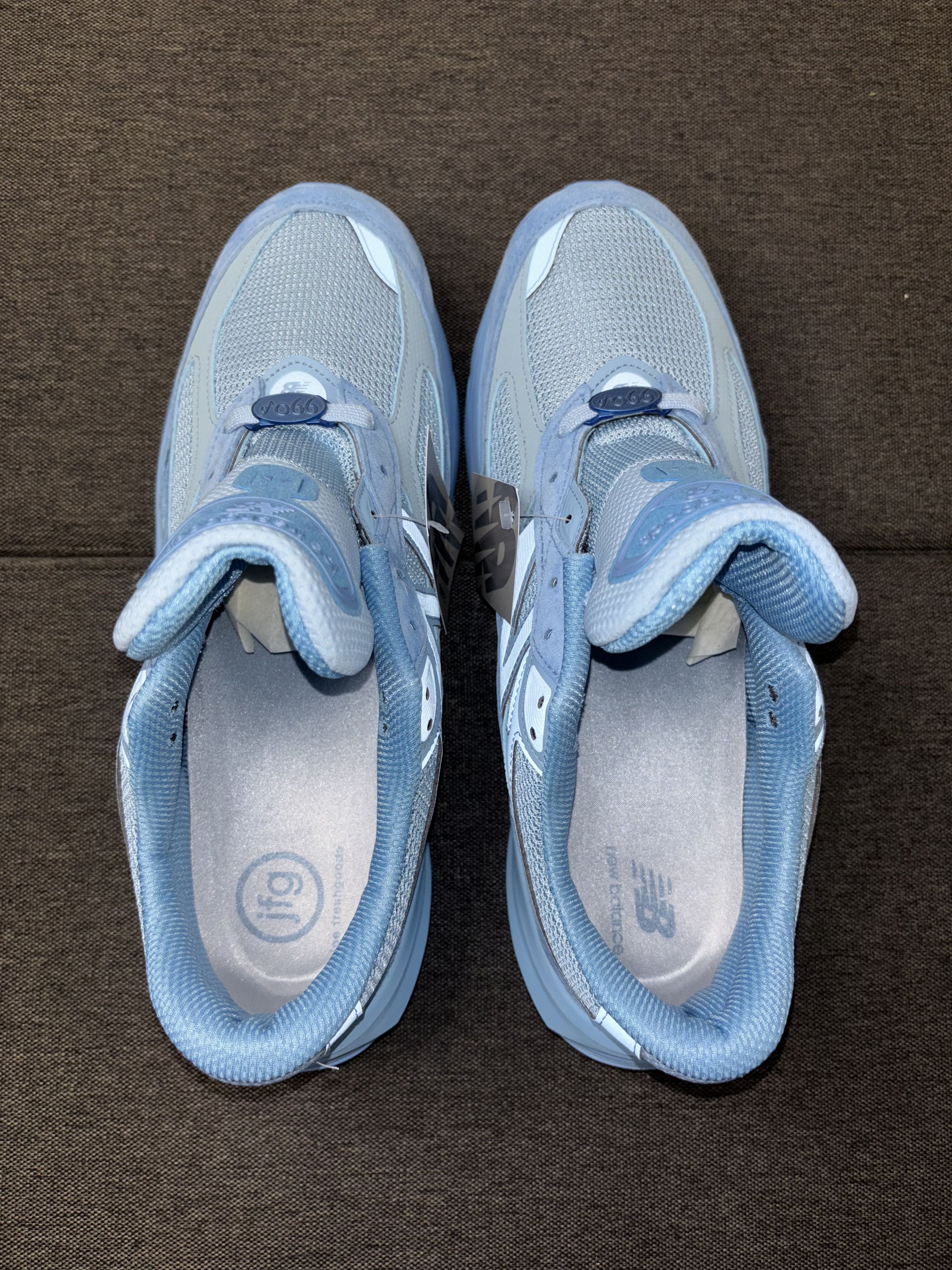 Joe Freshgoods × New Balance New Balance 990v6 MiUSA Joe Freshgoods Prom Blue 12 U990JG6 Size US 12 / EU 45 - 11 Thumbnail