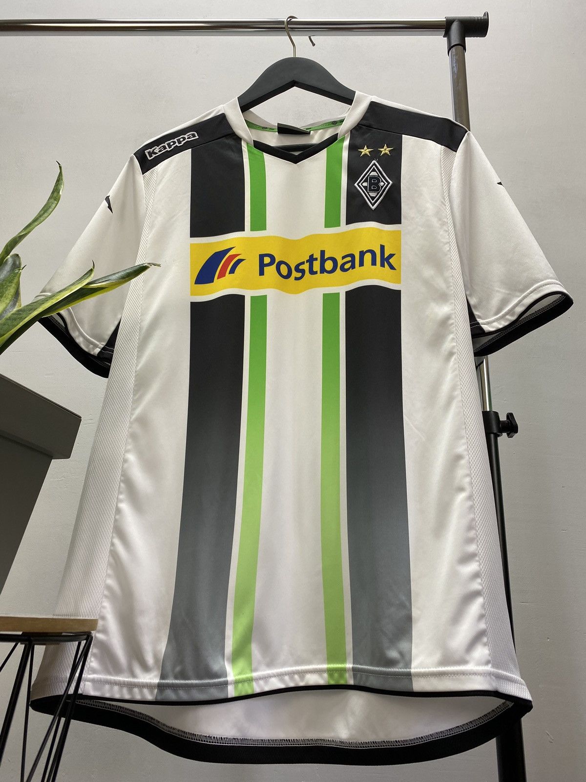Kappa Borussia Mönchengladbach 2014 Soccer Jersey Home Size US L / EU 52-54 / 3 - 4 Thumbnail