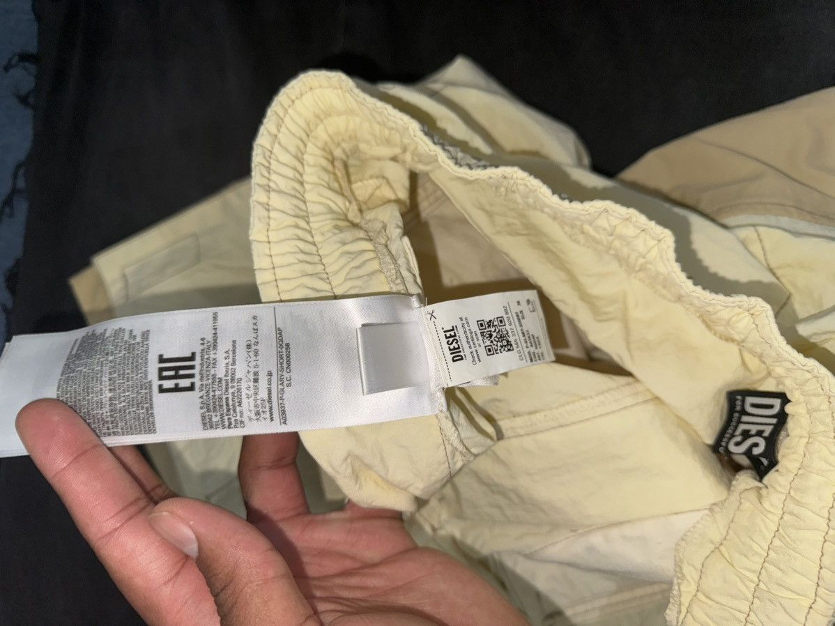 Diesel Diesel Off-White P-Glary Shorts Size US 36 / EU 52 - 4 Thumbnail