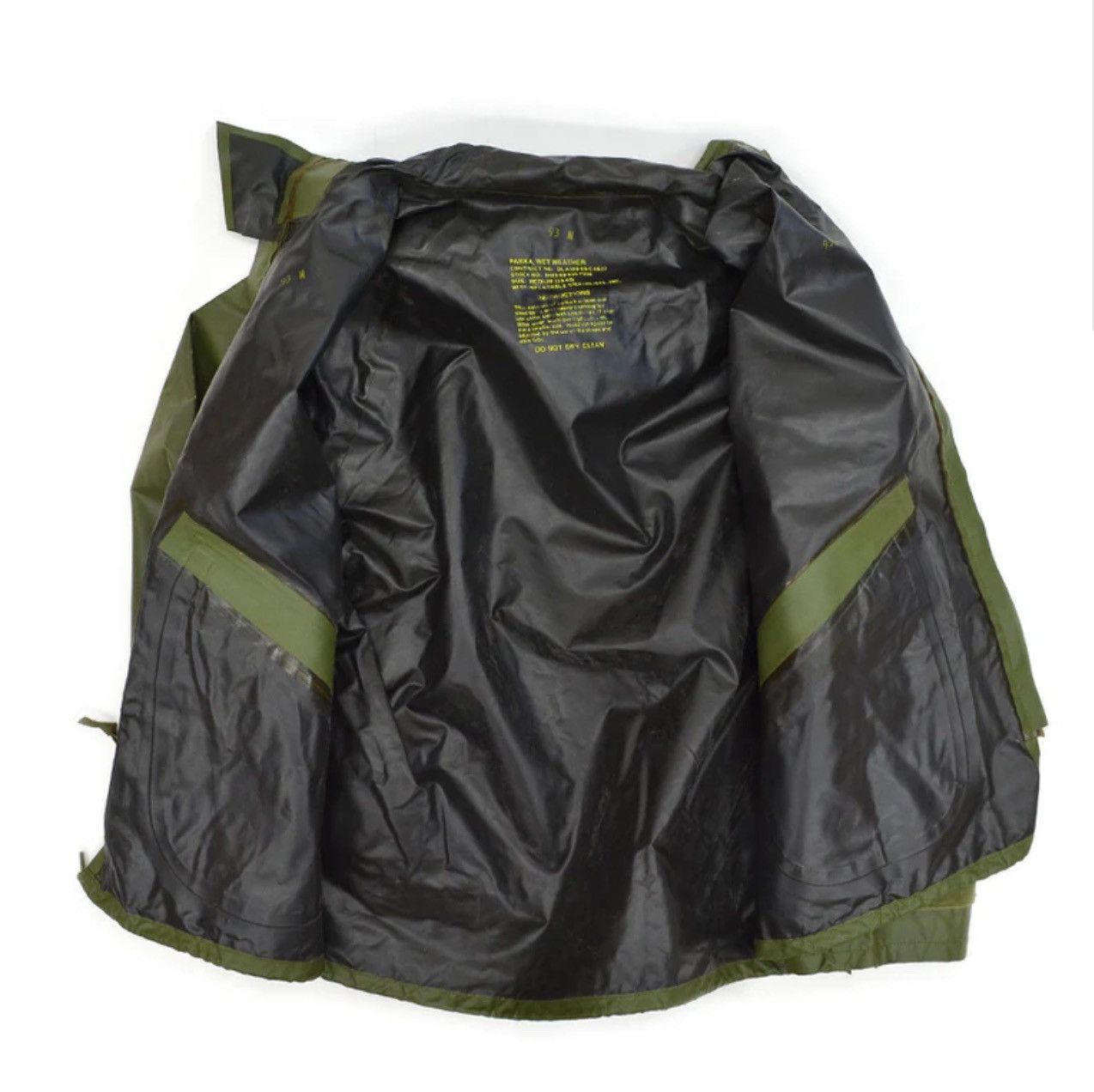 Vintage 1980’s Vintage Military RAIN Jacket Coat Size US S / EU 44-46 / 1 - 3 Thumbnail