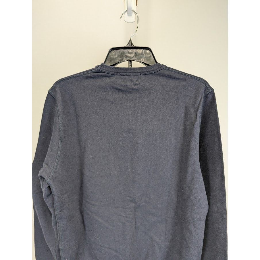 Alexander McQueen o1rshd1 Sweatshirt in Navy Blue Size US M / EU 48-50 / 2 - 12 Thumbnail