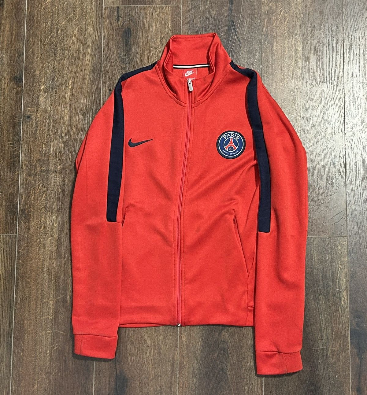 Nike 2017-18 Nike Paris Saint-Germain Nike Jacket Size US S / EU 44-46 / 1 - 1 Thumbnail