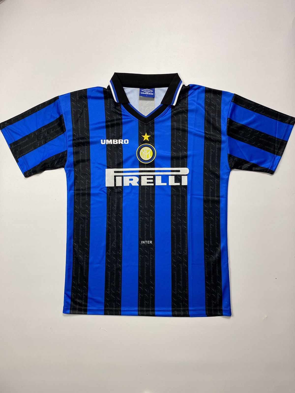 Vintage 🔥🔥RARE Vintage Umbro Inter Mediolan Soccer Jersey 1996/97 | Grailed