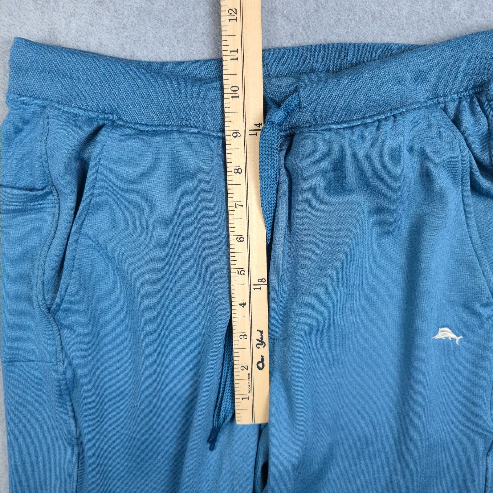 Tommy Bahama Tommy Bahama Small Blue Ultrasoft Drawstring Joggers Pockets Size US 29 - 16 Thumbnail