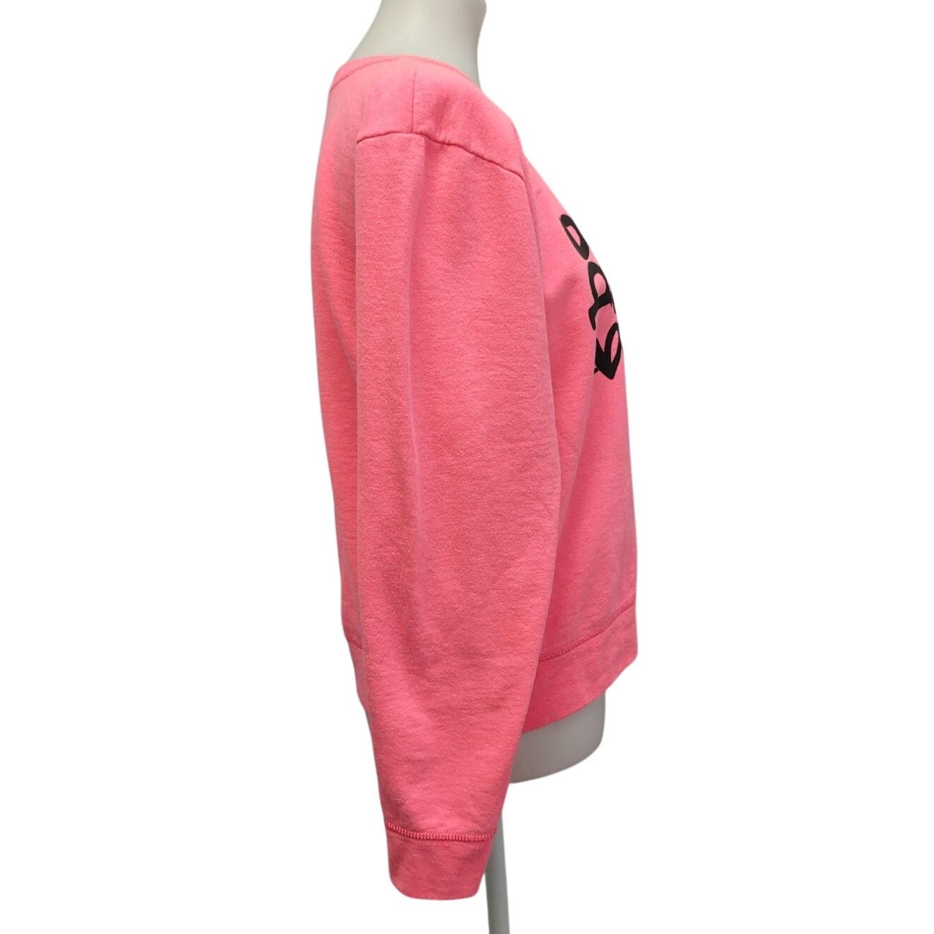 Hanes Hand Printed Womens Medium Be Kind Crew Neck Sweatshirt Size M / US 6-8 / IT 42-44 - 3 Thumbnail