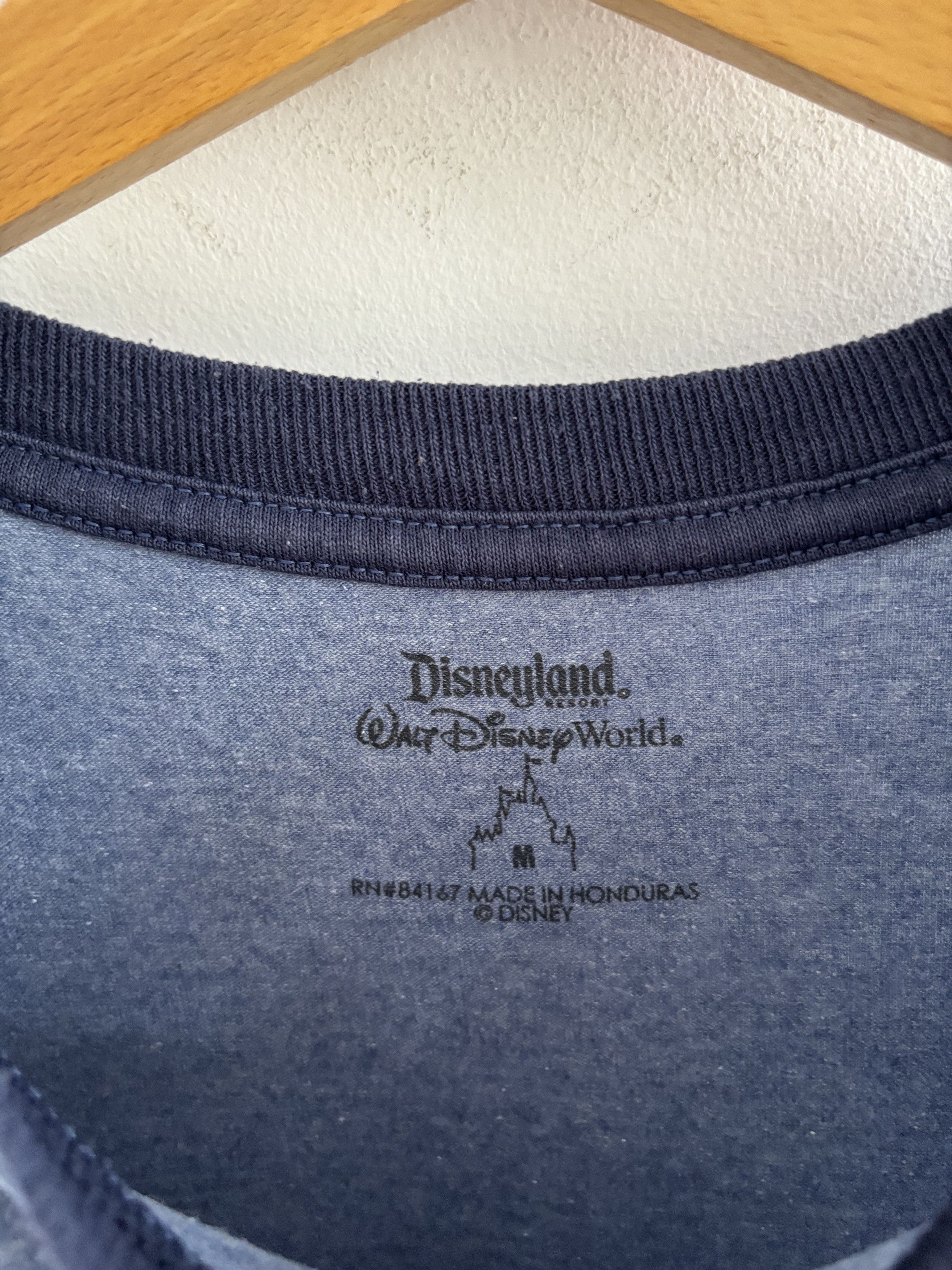Disney × Mickey Mouse × Vintage Disneyland Mickey Mouse Erased Art Ringer Tee Size US M / EU 48-50 / 2 - 4 Thumbnail