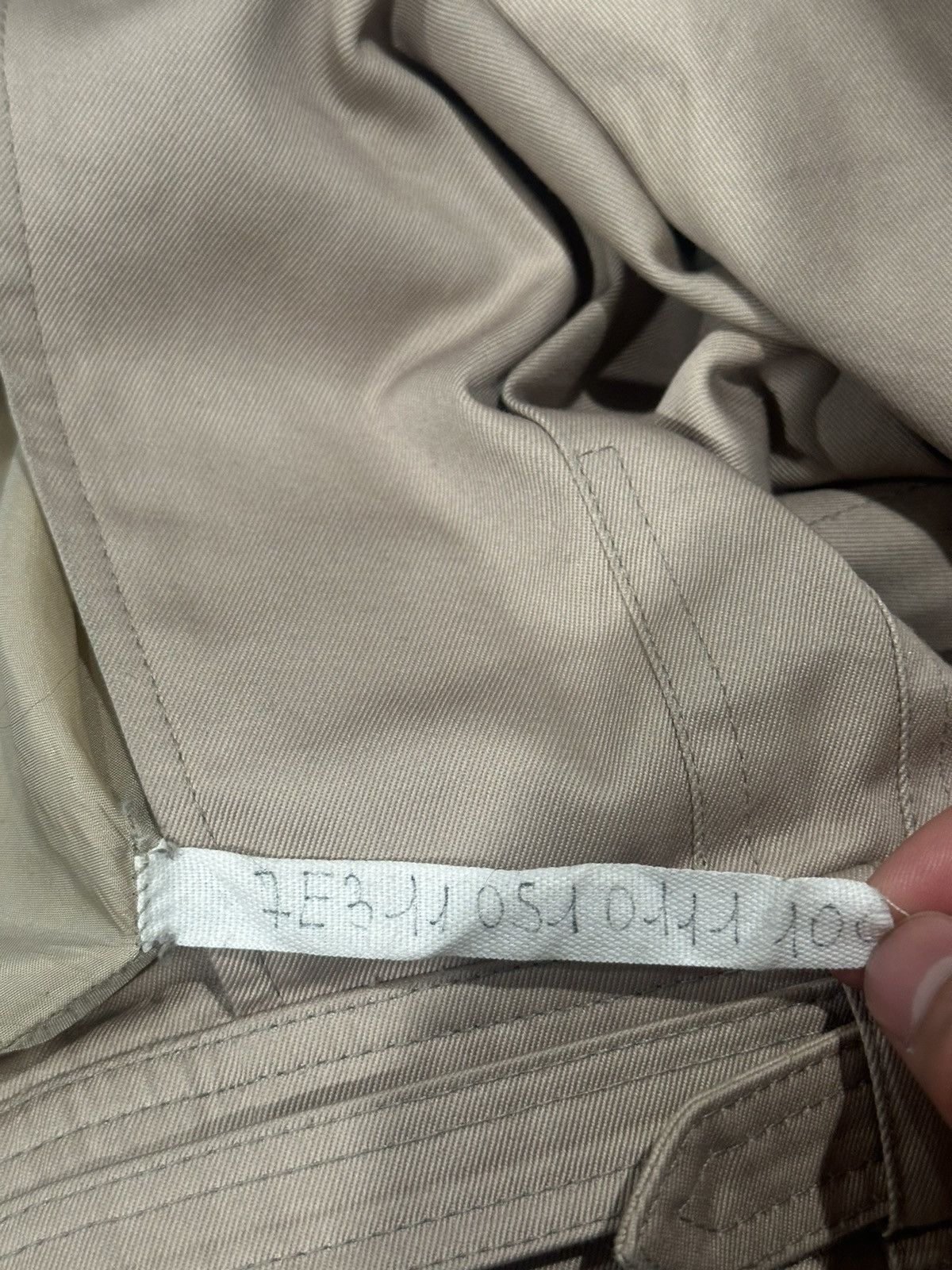 Dior × Hedi Slimane SS07 Sample Safari Wide Leg Trousers 46 Size US 31 - 6 Thumbnail