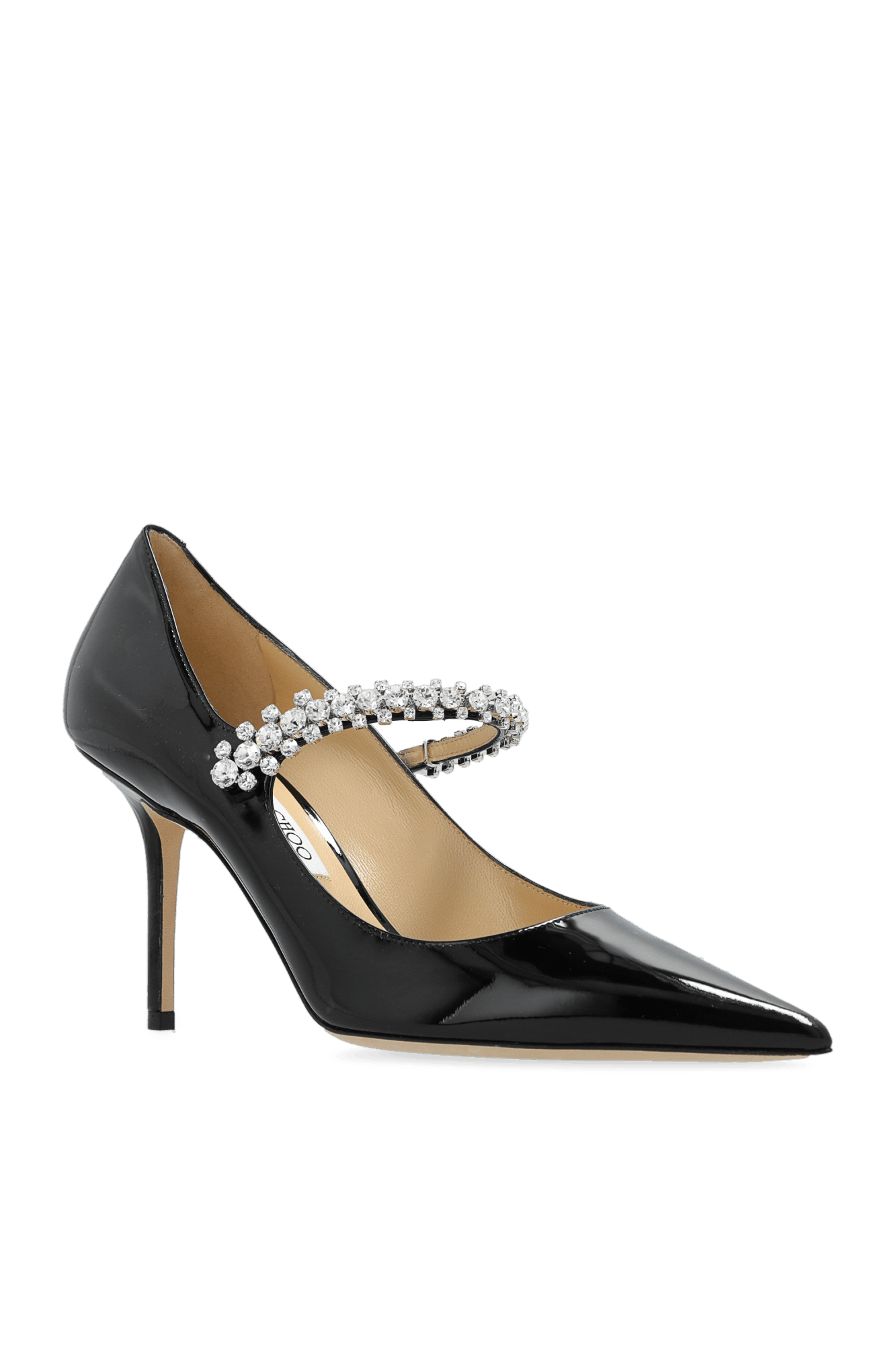 Jimmy Choo o1s22i1n1024 Bing 85 Pumps in Black Size US 7 / IT 37 - 4 Thumbnail