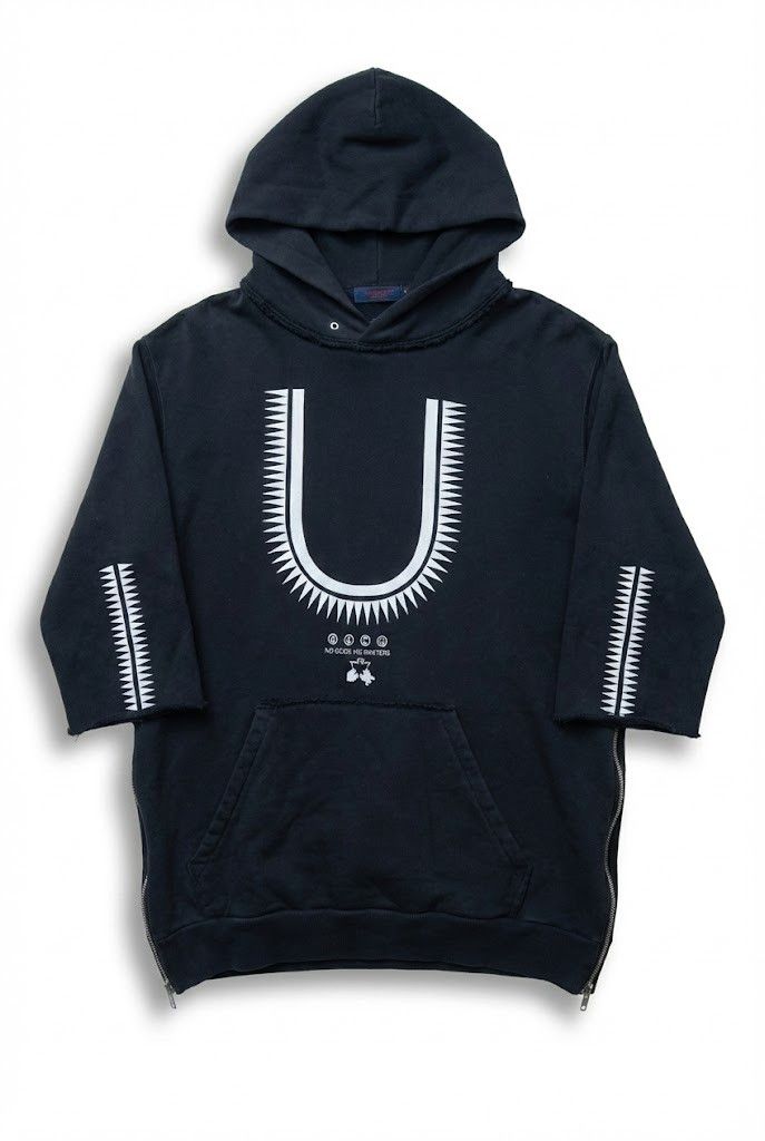 Undercover No Gods No Masters "U" Scab Short Sleeve Hoodie Size US S / EU 44-46 / 1 - 1 Thumbnail