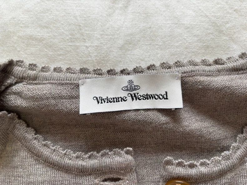 Vivienne Westwood vivienne westwood Gray Saturn color-coded knit cardigan Size XS / US 0-2 / IT 36-38 - 2 Thumbnail