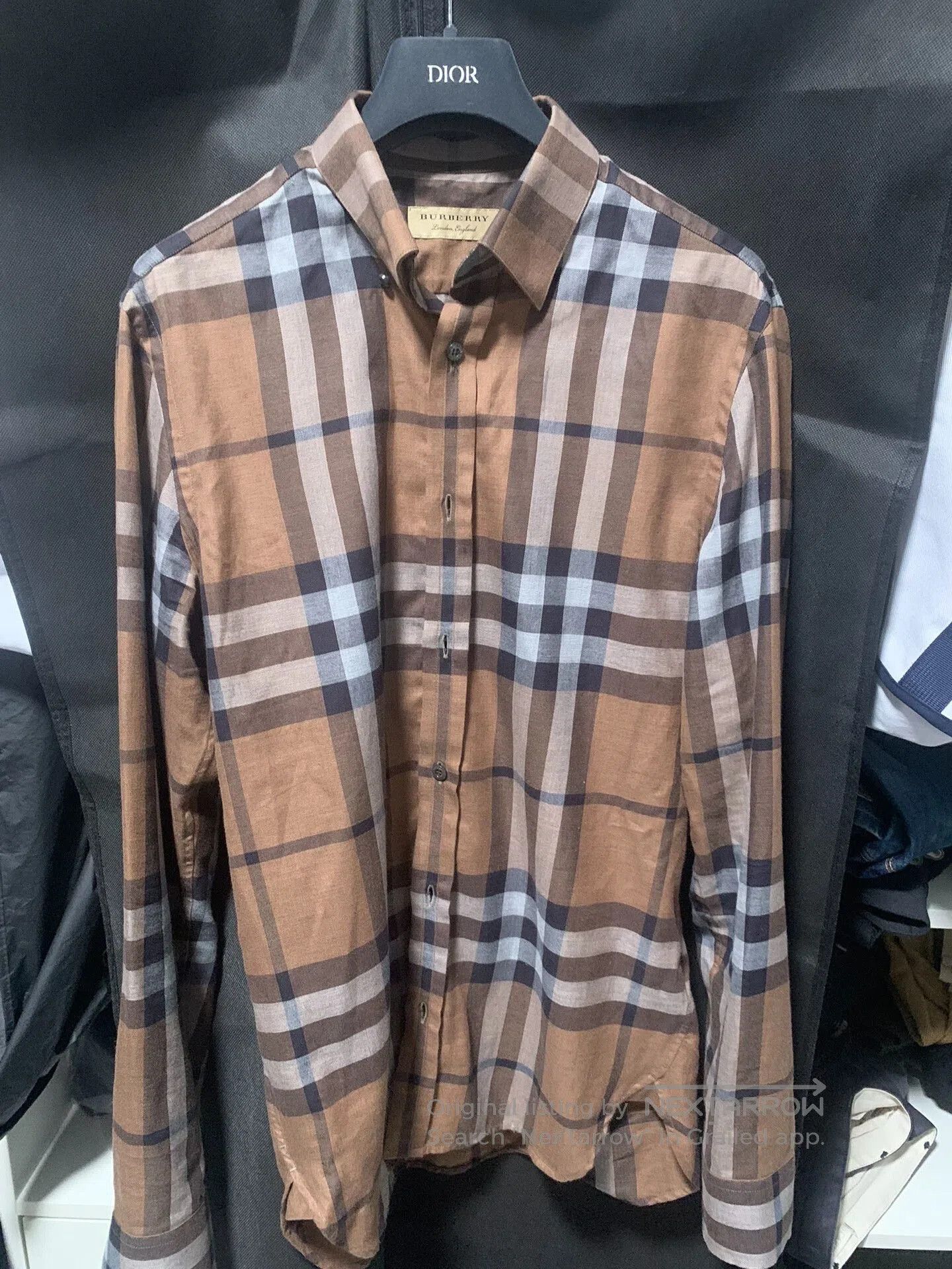Burberry Burberry Classic Plaid Long Sleeve Shirt. Size US S / EU 44-46 / 1 - 2 Thumbnail
