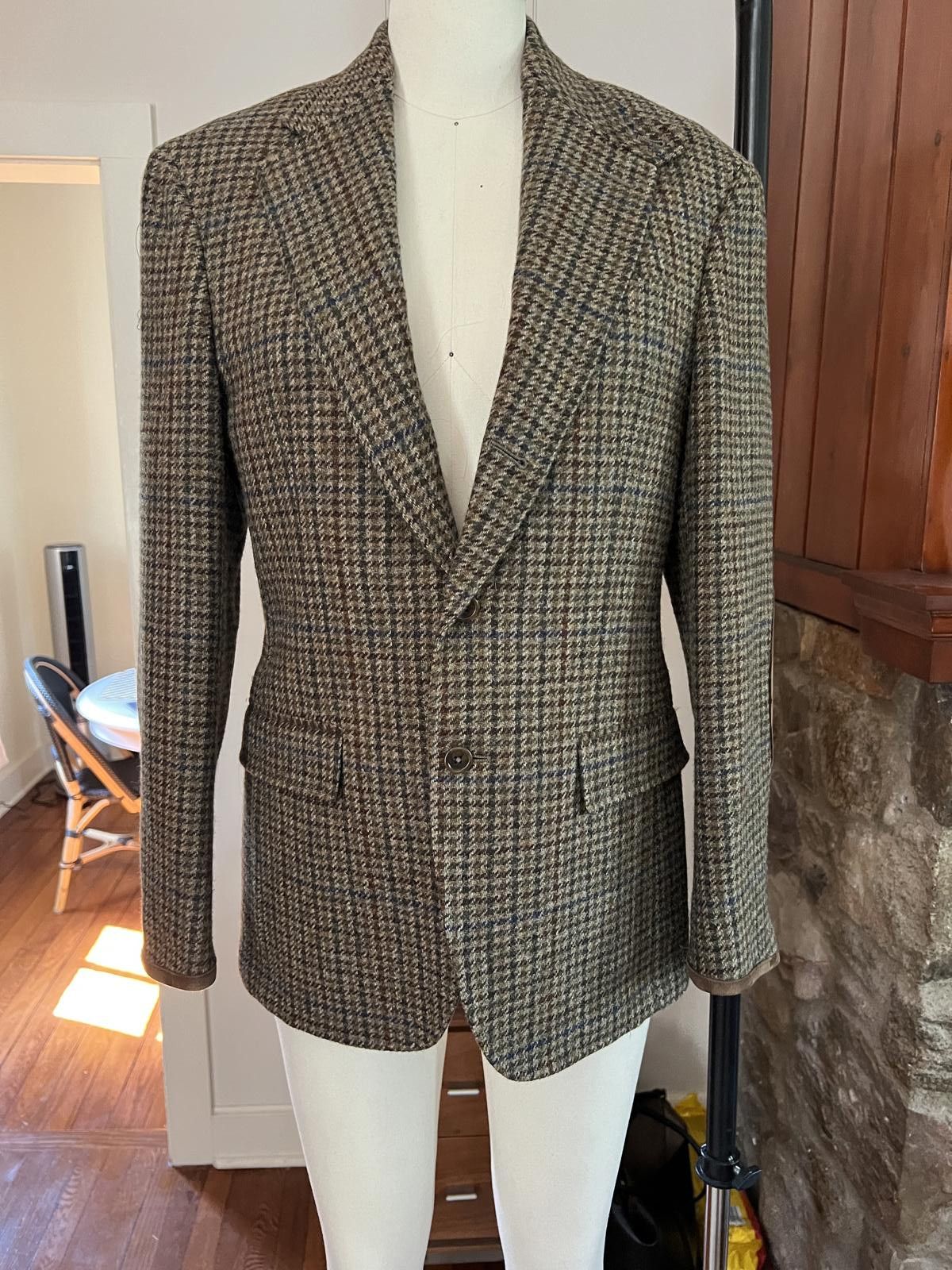 Polo Ralph Lauren Polo Ralph Lauren Tweed Jacket Size 38S - 3 Thumbnail