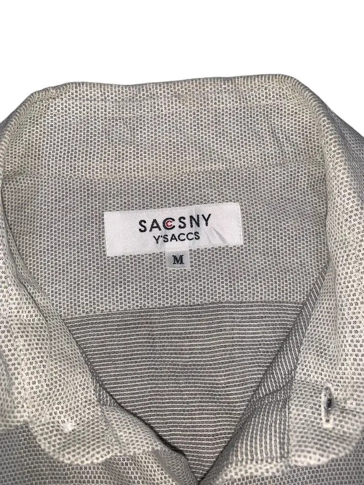 Yohji Yamamoto Y'saccs Sacsny polka dot textured shirt by yohji yamamoto Size US M / EU 48-50 / 2 - 9 Thumbnail